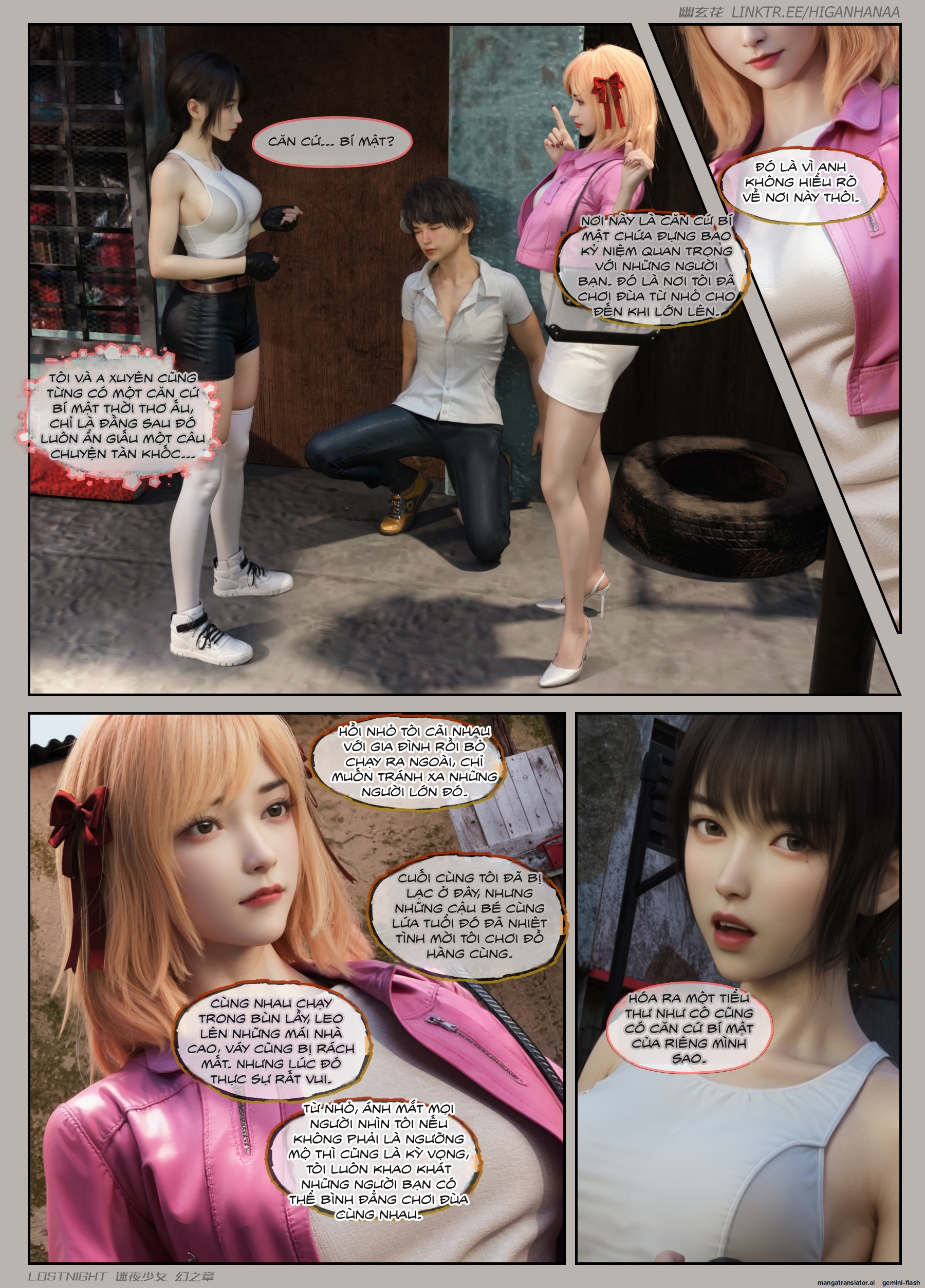 HentaiVN.net - Ảnh 30 - Thiếu Nữ Lạc Trong Đêm - Chương Ảo Ảnh - Chương 1