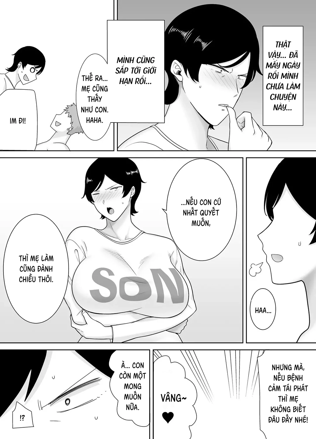 HentaiVN.net - Ảnh 32 - Mẹ cũng là phụ nữ - Chap 4