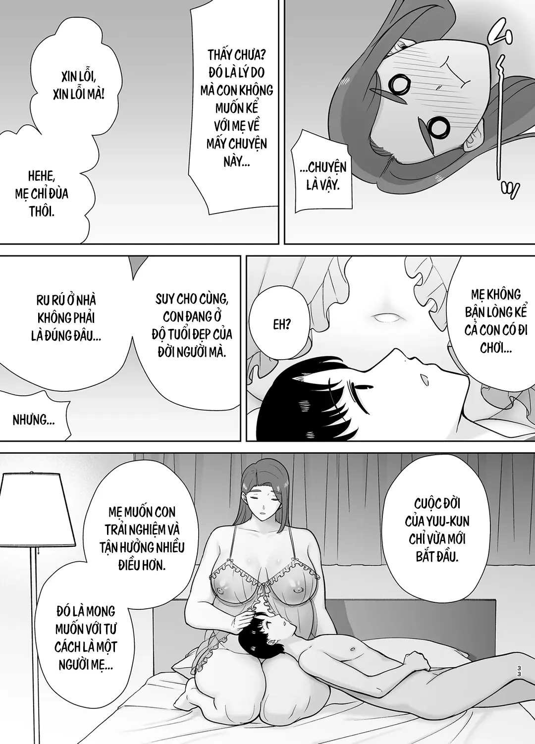HentaiVN.net - Ảnh 32 - Mẹ chính là người tôi yêu! - Chap 10