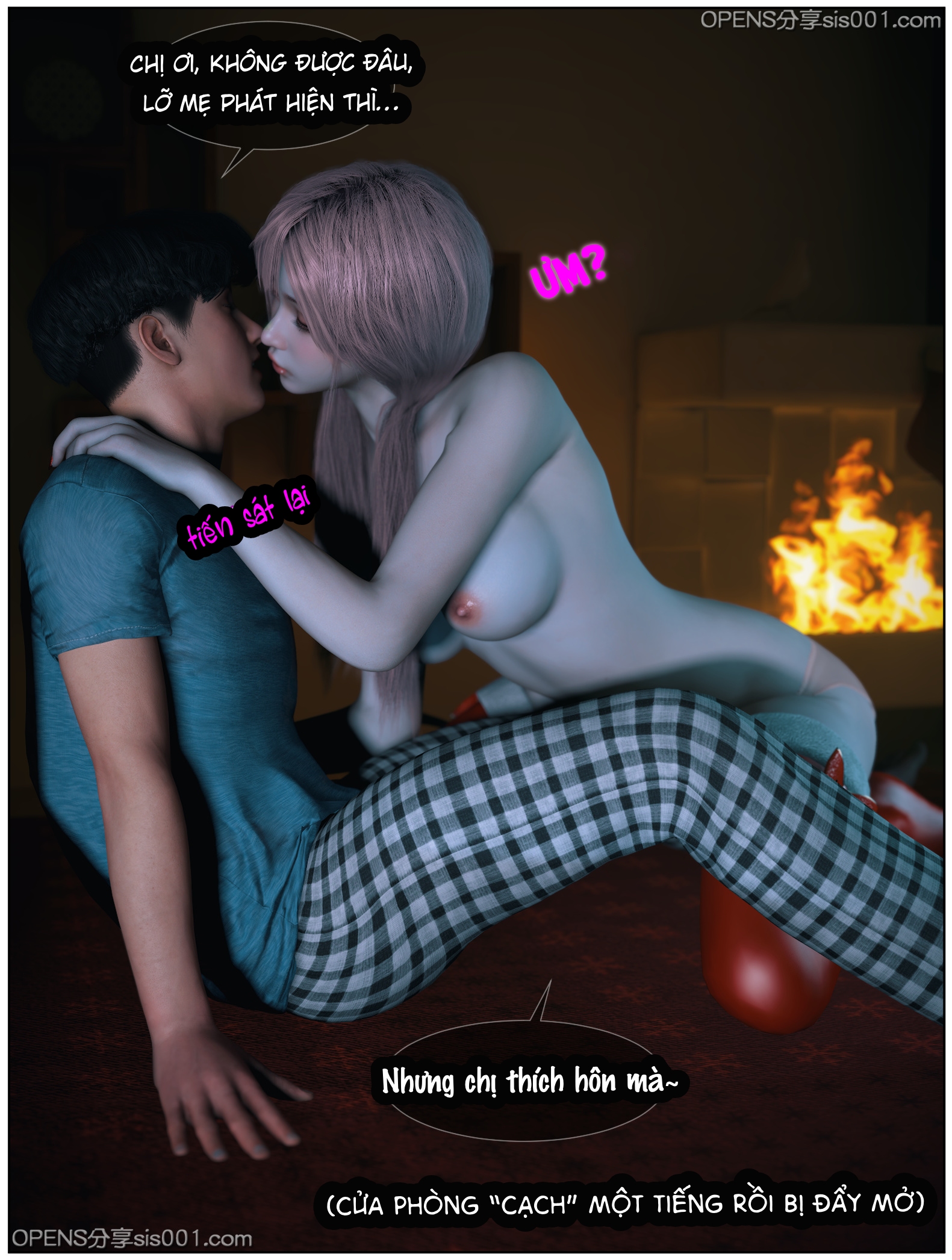 HentaiVN.net - Ảnh 31 - Đêm Giáng Sinh Dâm Loạn - Chương 1-1