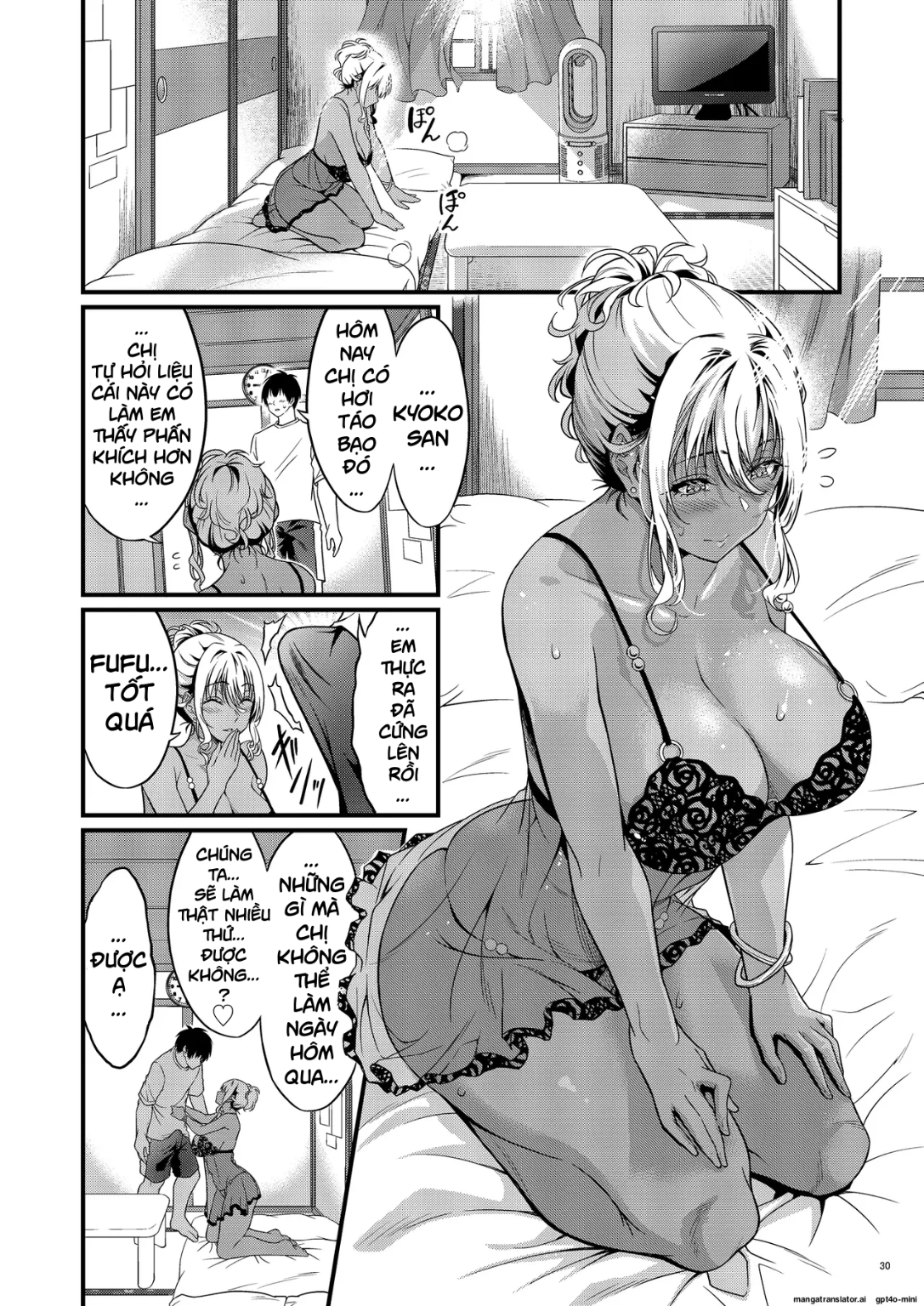 HentaiVN.net - Ảnh 31 - Yojouhan Ikken Apart de Komochi Dosukebe Rinjin to Asedaku Noukou na Otsukiai - Chap 1