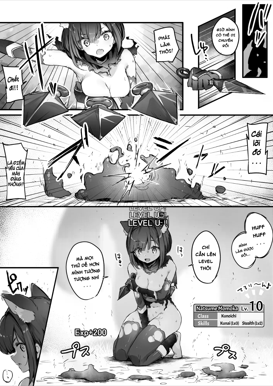 HentaiVN.net - Ảnh 31 - Tower of a Hundred Impurities Part One: A Kunoichi's battle against Slimes - Chap 1