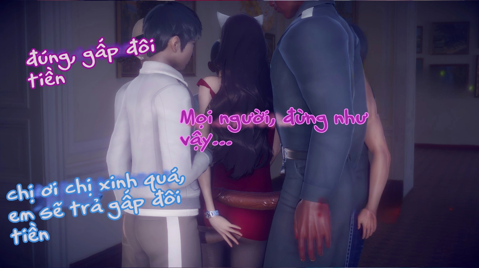 HentaiVN.net - Ảnh 38 - Tiểu Sử Trần Kiều An - Chap 25: Bắt đầu hành trình bán dâm