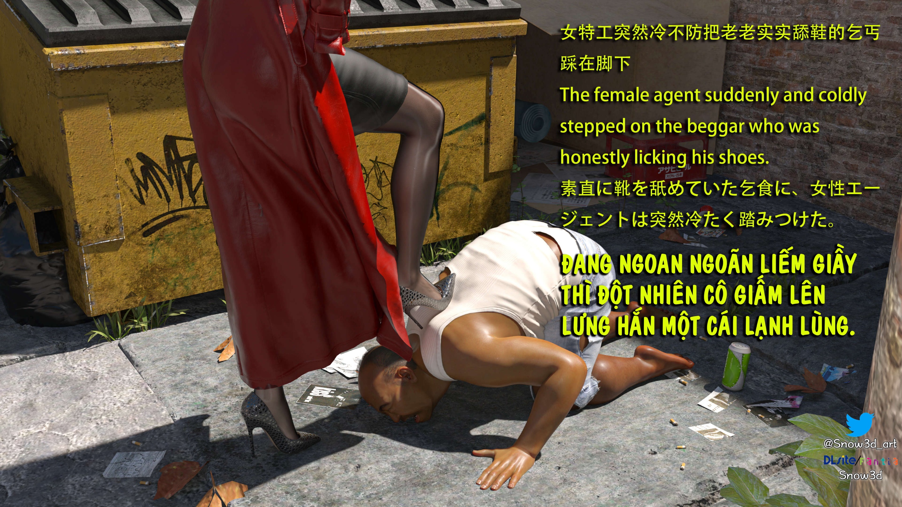 HentaiVN.net - Ảnh 32 - Ada Wong Và Kẻ Ăn Mày - Chap 1