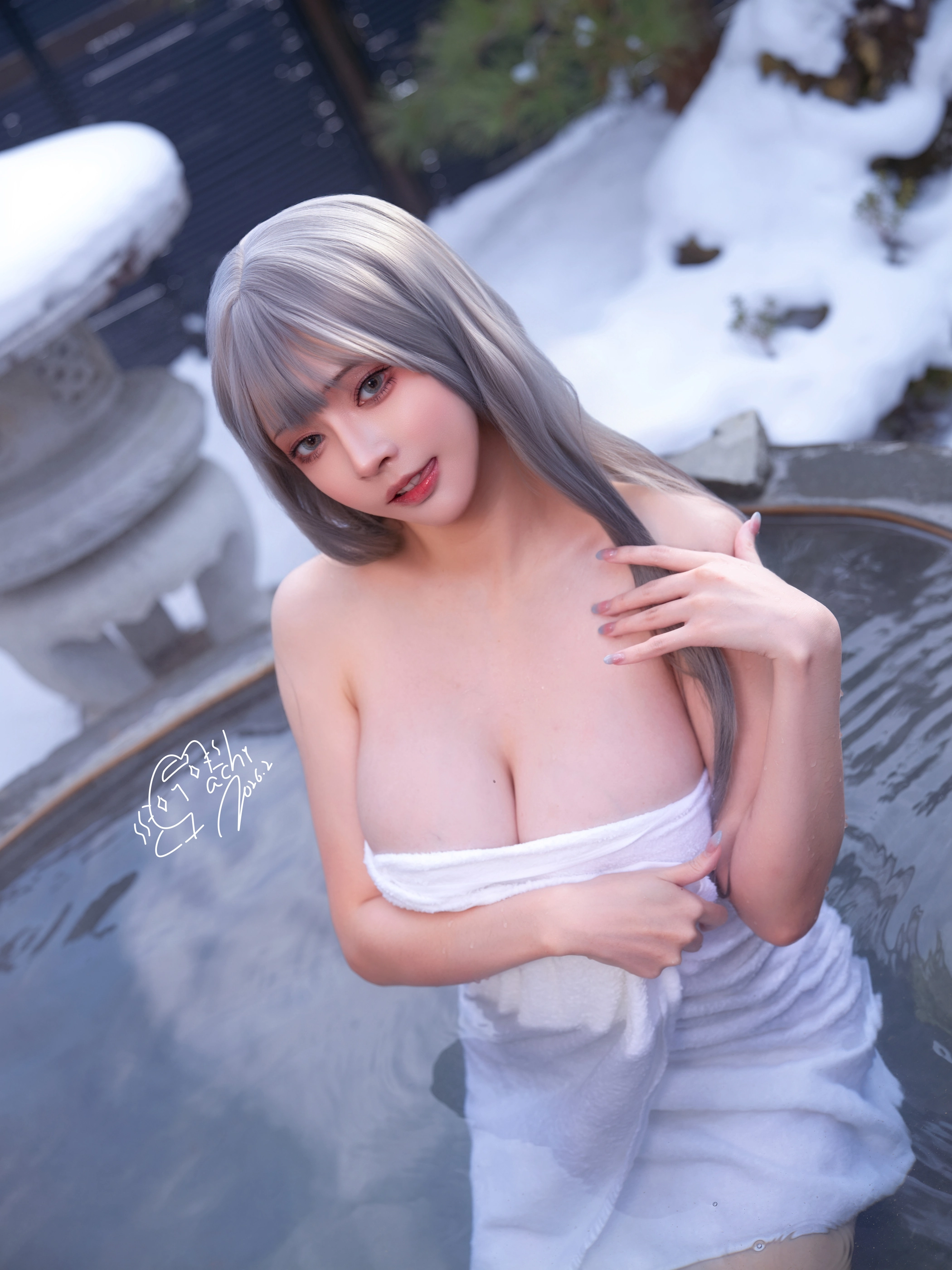 HentaiVN.net - Ảnh 33 - Machi馬吉 – Onsen “103 photos” - Chap 1