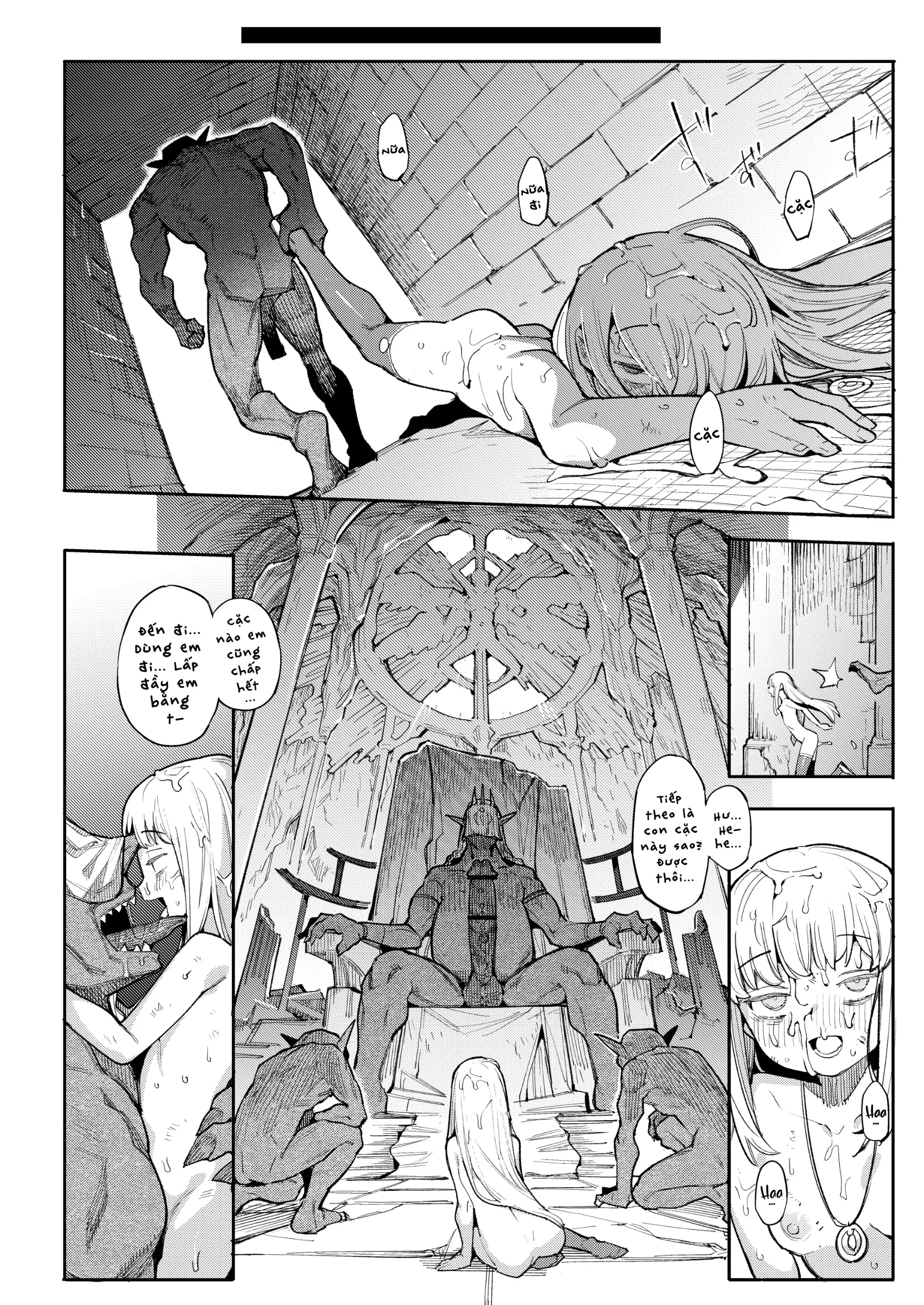 HentaiVN.net - Ảnh 33 - Thánh Nữ Bồn Chứa Blanca [Chương 2] ~Thánh Điện bên hẻm núi Neroaras~ - oneshot