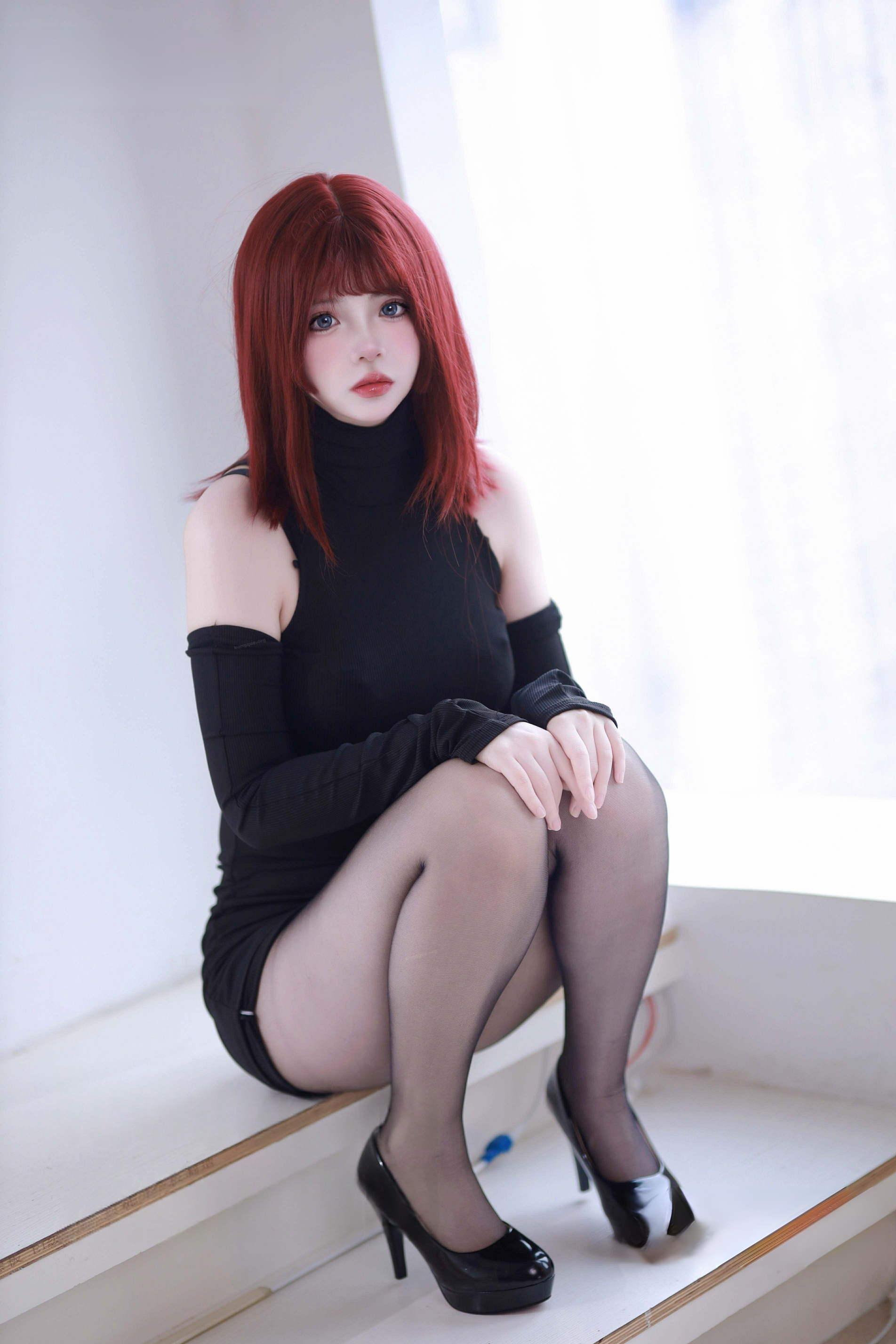 HentaiVN.net - Ảnh 33 - 疯猫ss – 少女衣橱 红发毛衣 - Chap 1
