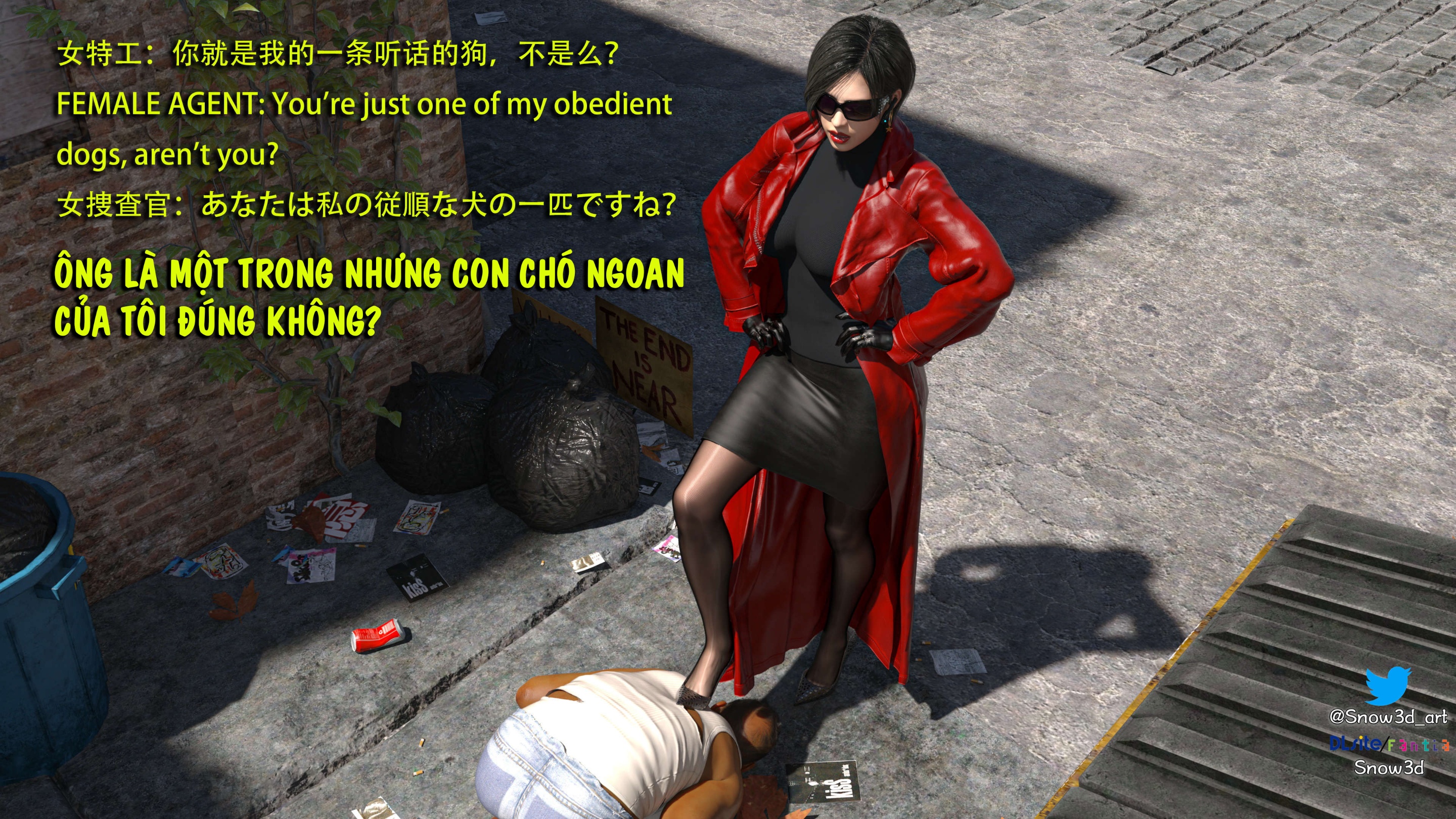 HentaiVN.net - Ảnh 33 - Ada Wong Và Kẻ Ăn Mày - Chap 1