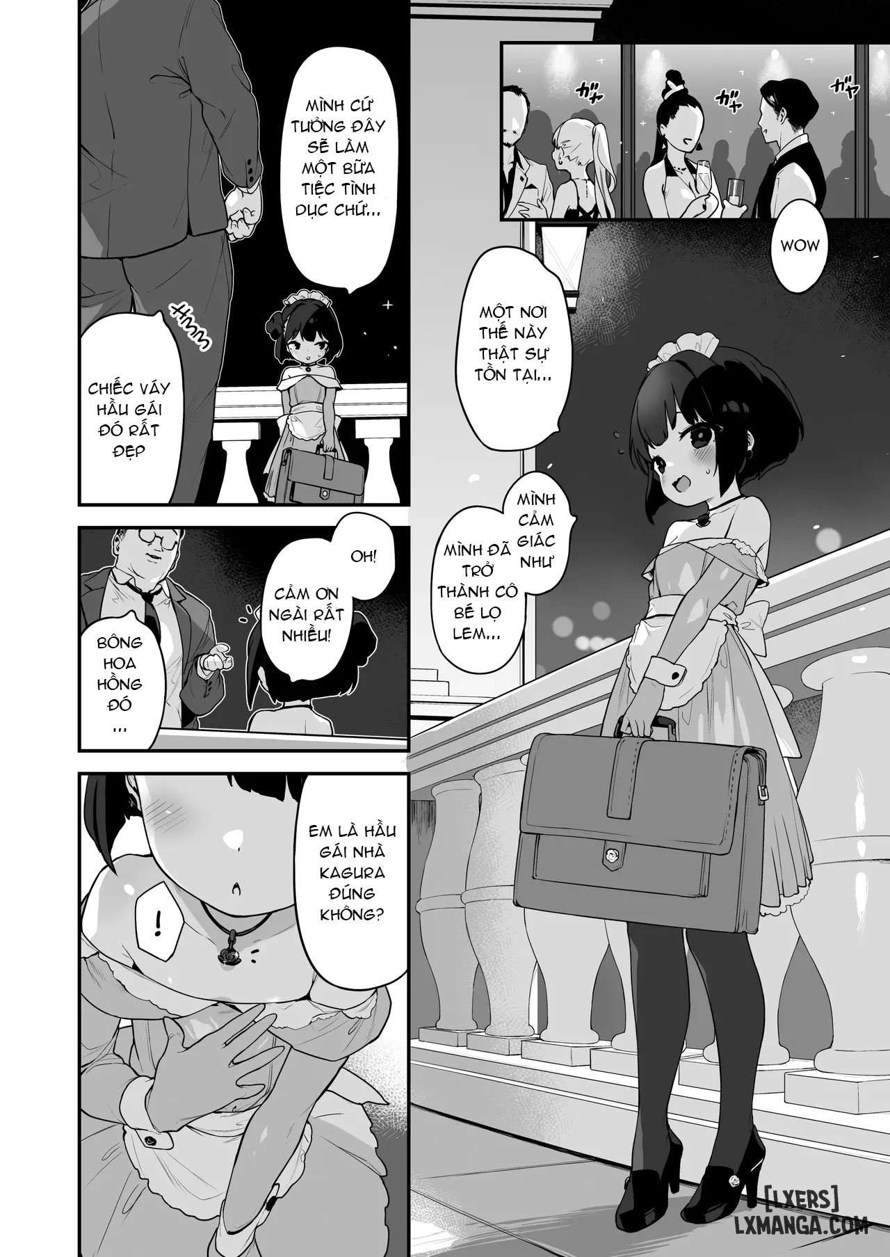 HentaiVN.net - Ảnh 30 - Komomo Là Hầu Gái Loli Kiêm Bồn Chứa Tinh Cho Riêng Chủ Nhân - Chap 1