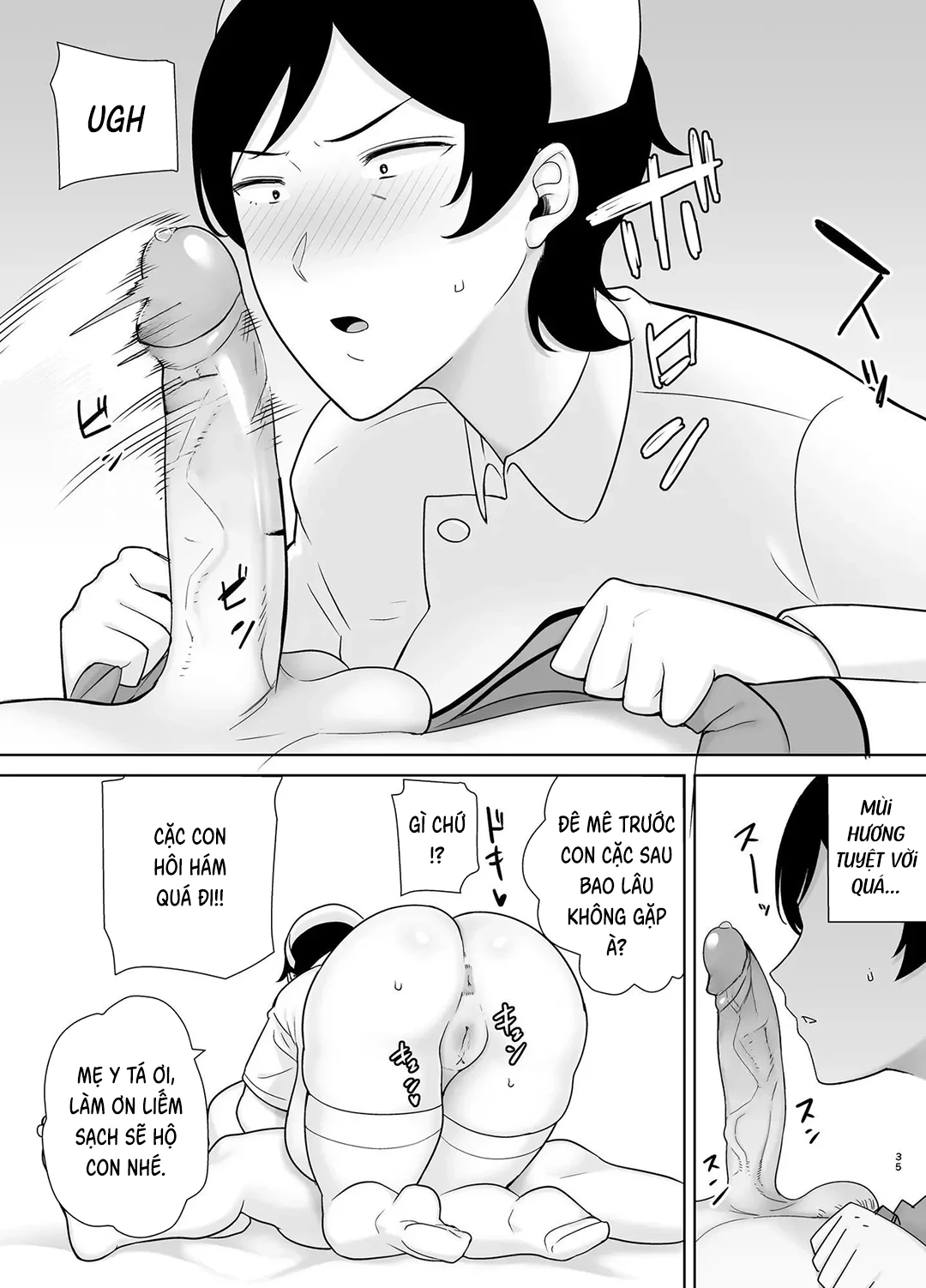HentaiVN.net - Ảnh 34 - Mẹ cũng là phụ nữ - Chap 4