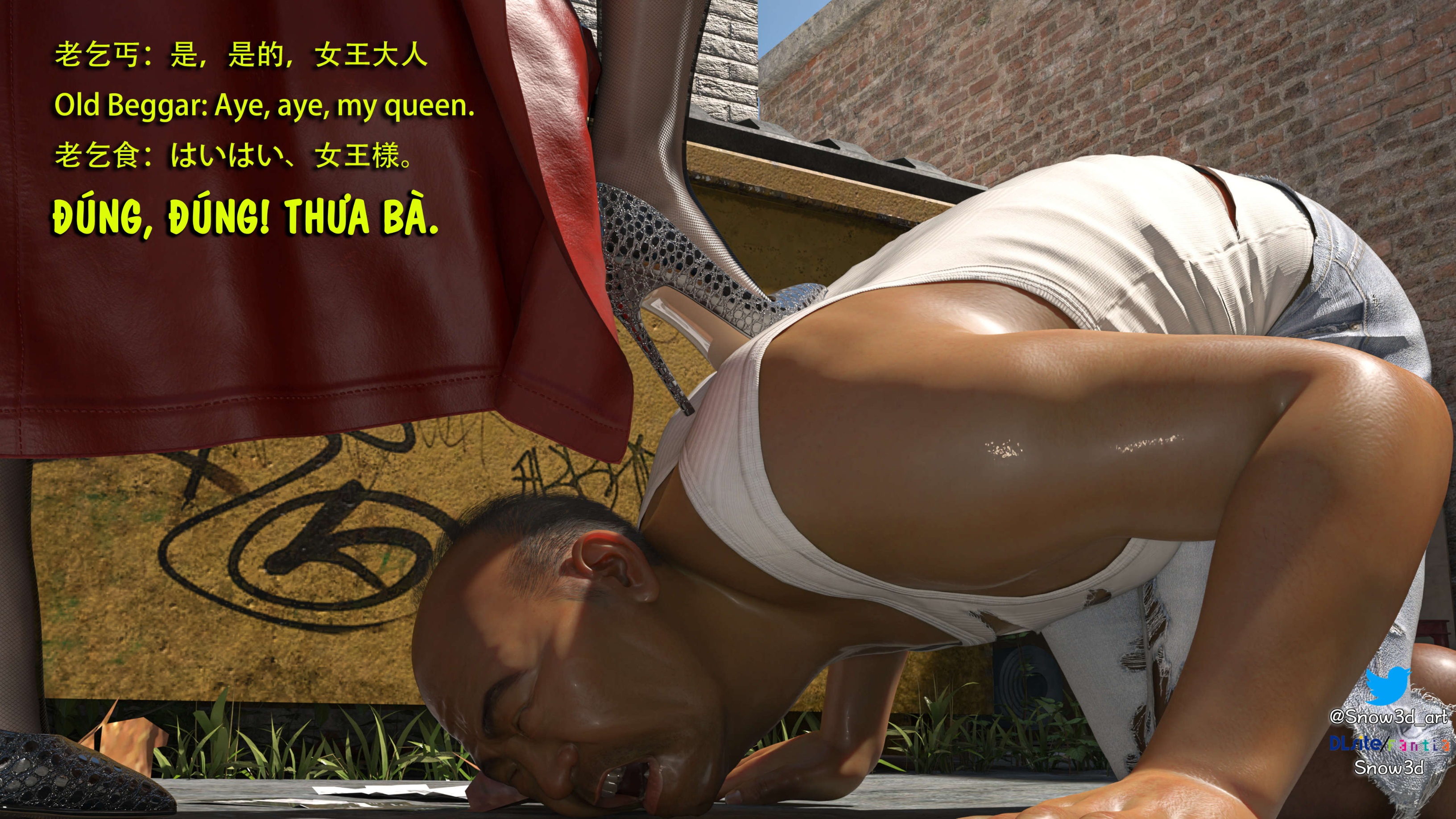 HentaiVN.net - Ảnh 34 - Ada Wong Và Kẻ Ăn Mày - Chap 1