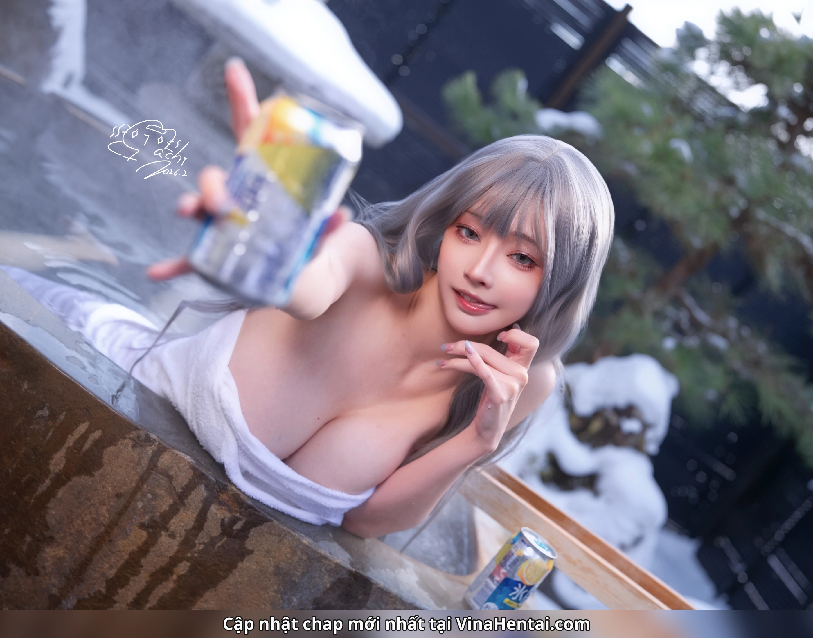 HentaiVN.net - Ảnh 35 - Machi馬吉 – Onsen “103 photos” - Chap 1