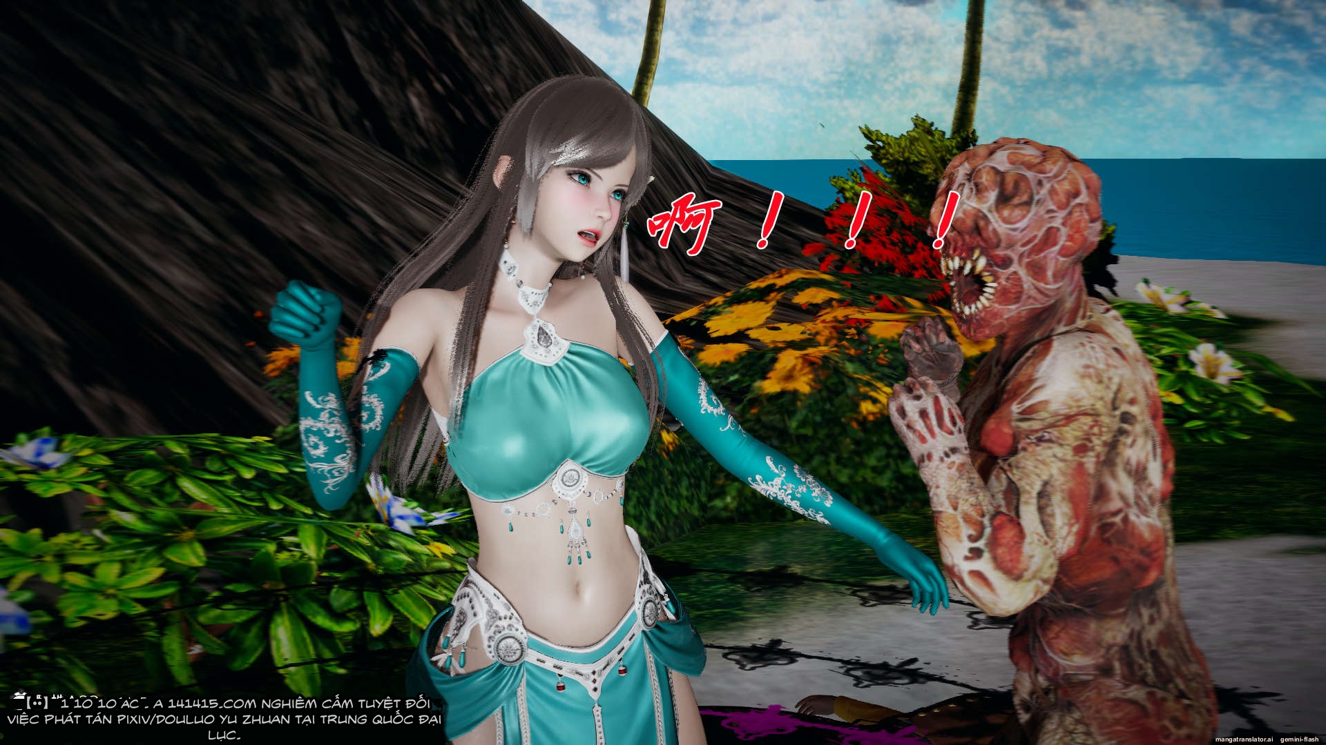 HentaiVN.net - Ảnh 34 - ĐẤU LA NGỌC TRUYỆN - Chương 21