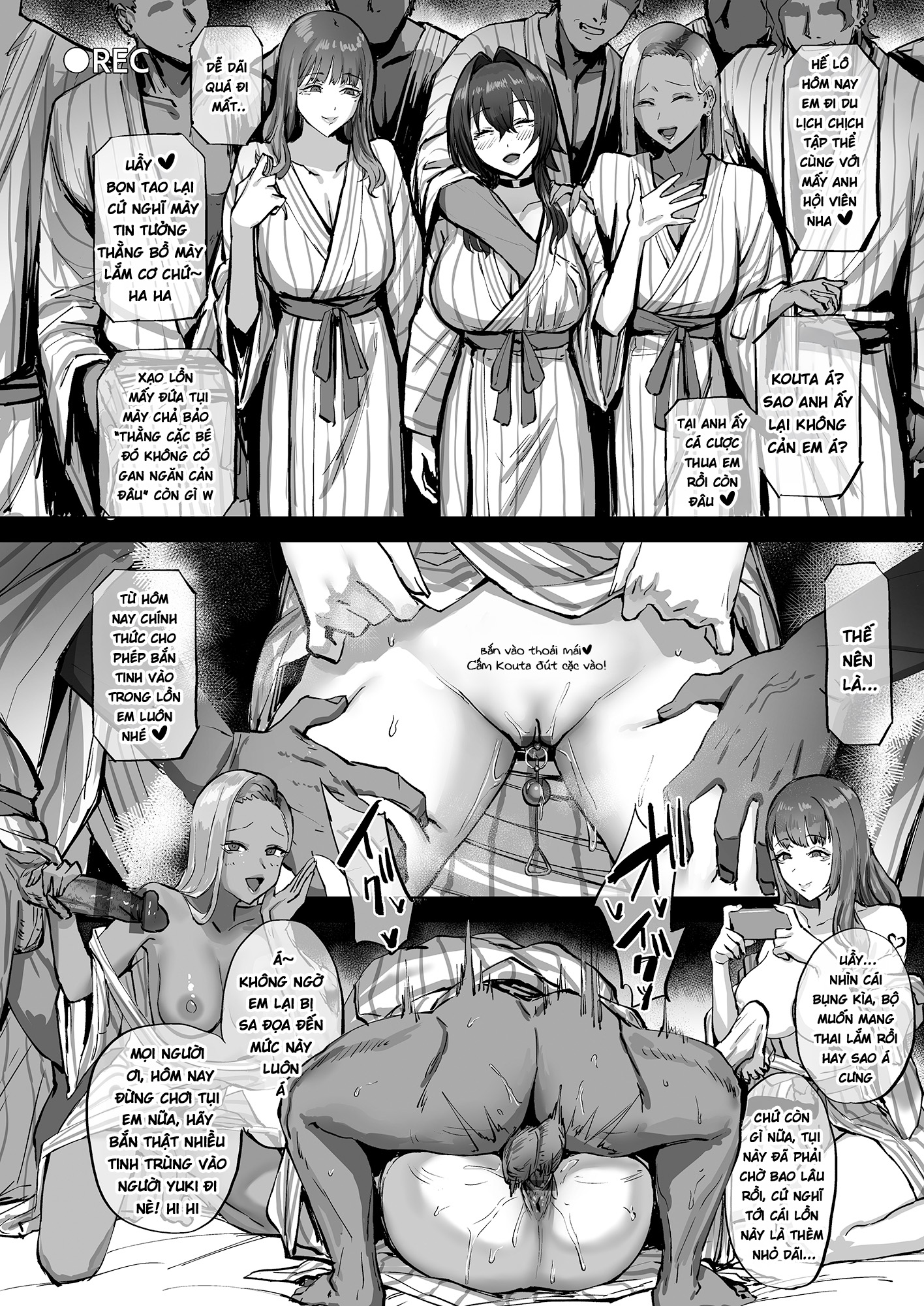 HentaiVN.net - Ảnh 34 - Netorase kurabu ni okuridashita fukanshō no daunā kanojo no hōkoku - Oneshot