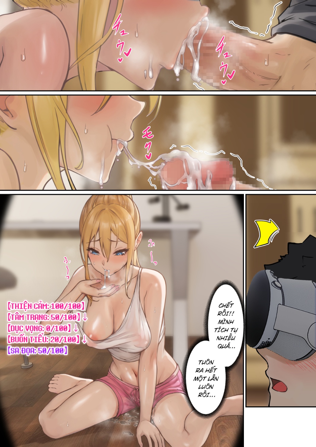 HentaiVN.net - Ảnh 35 - Ore no AR Megane wa Gimai no Samazama na Suuchi ga Mieru?! - Chap 3 【Sa đọa】