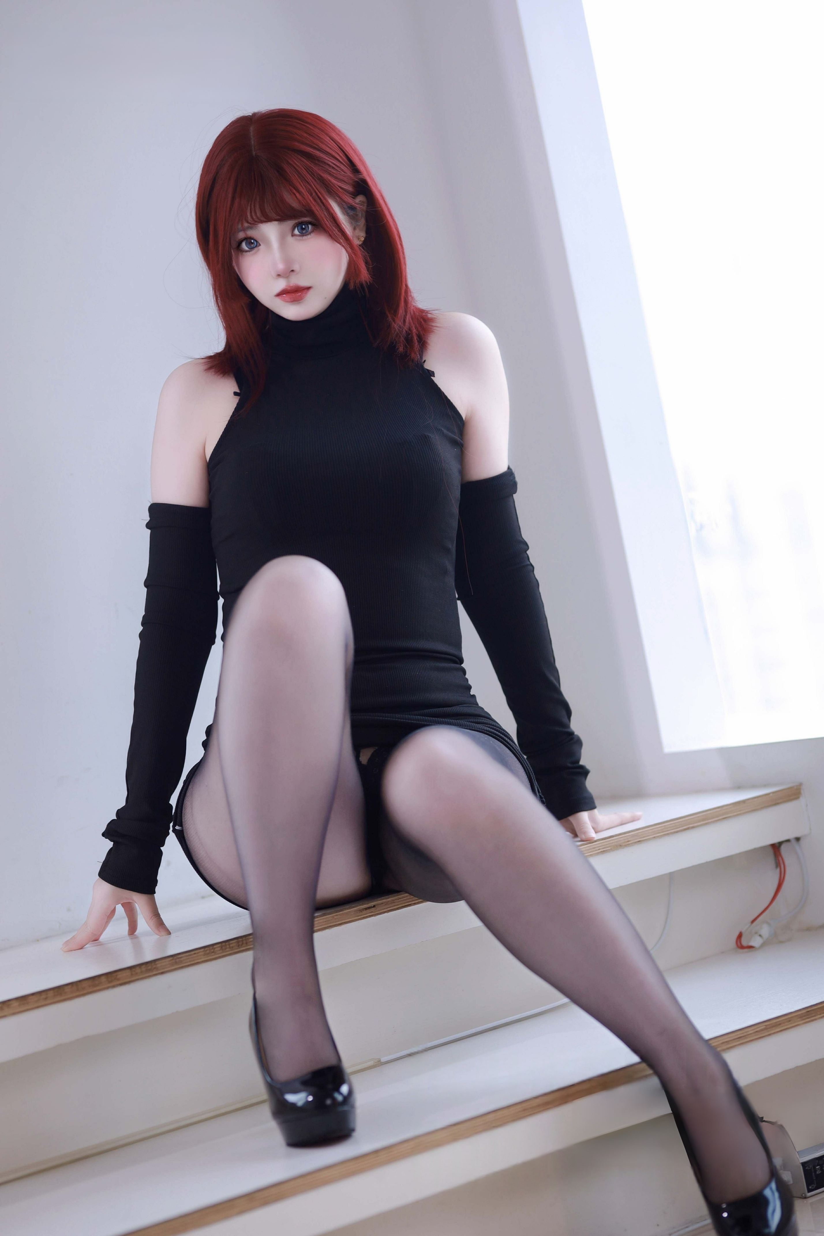 HentaiVN.net - Ảnh 35 - 疯猫ss – 少女衣橱 红发毛衣 - Chap 1