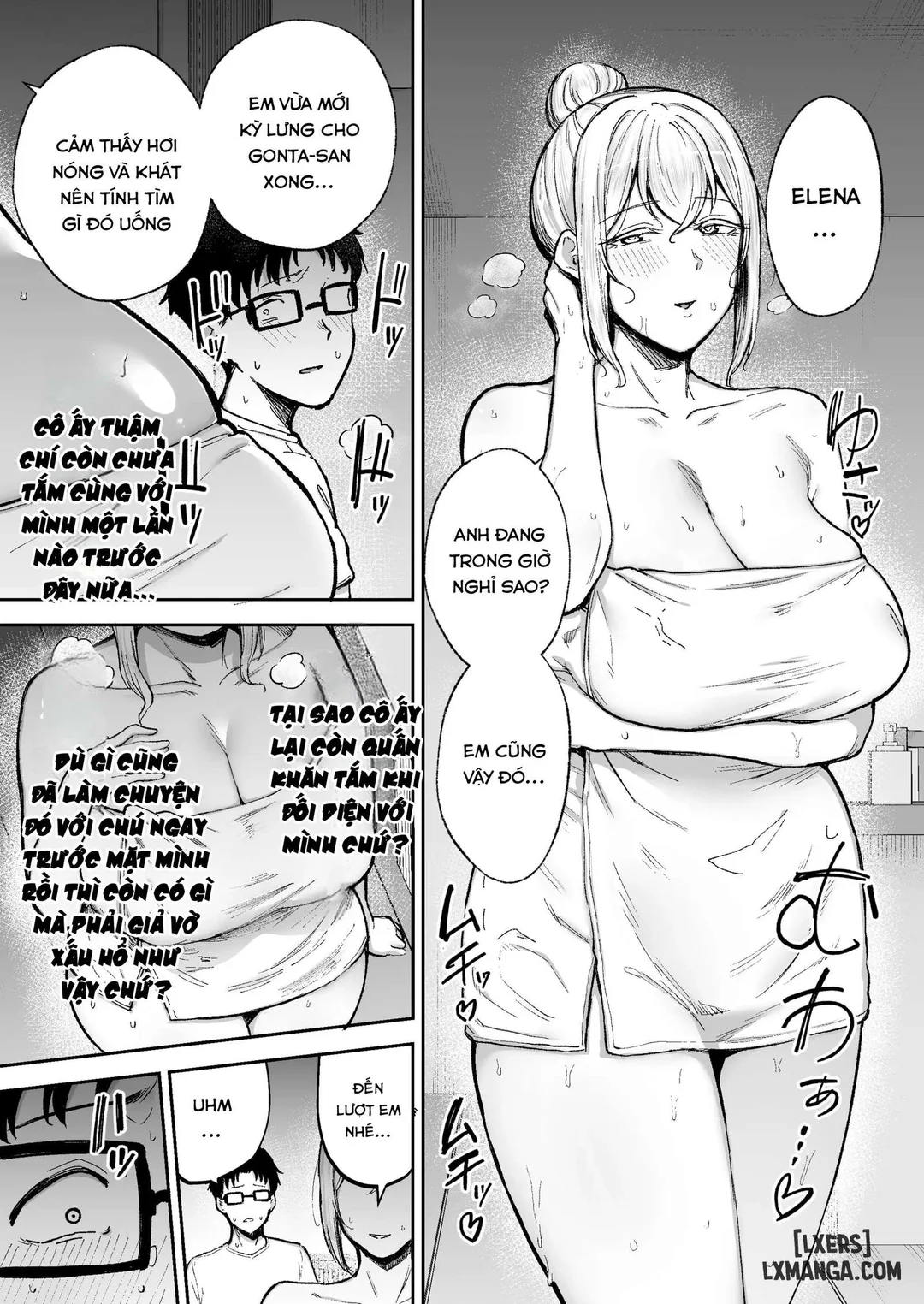 HentaiVN.net - Ảnh 35 - Cuckold Big Tits Blonde Wife Elena - ch-3