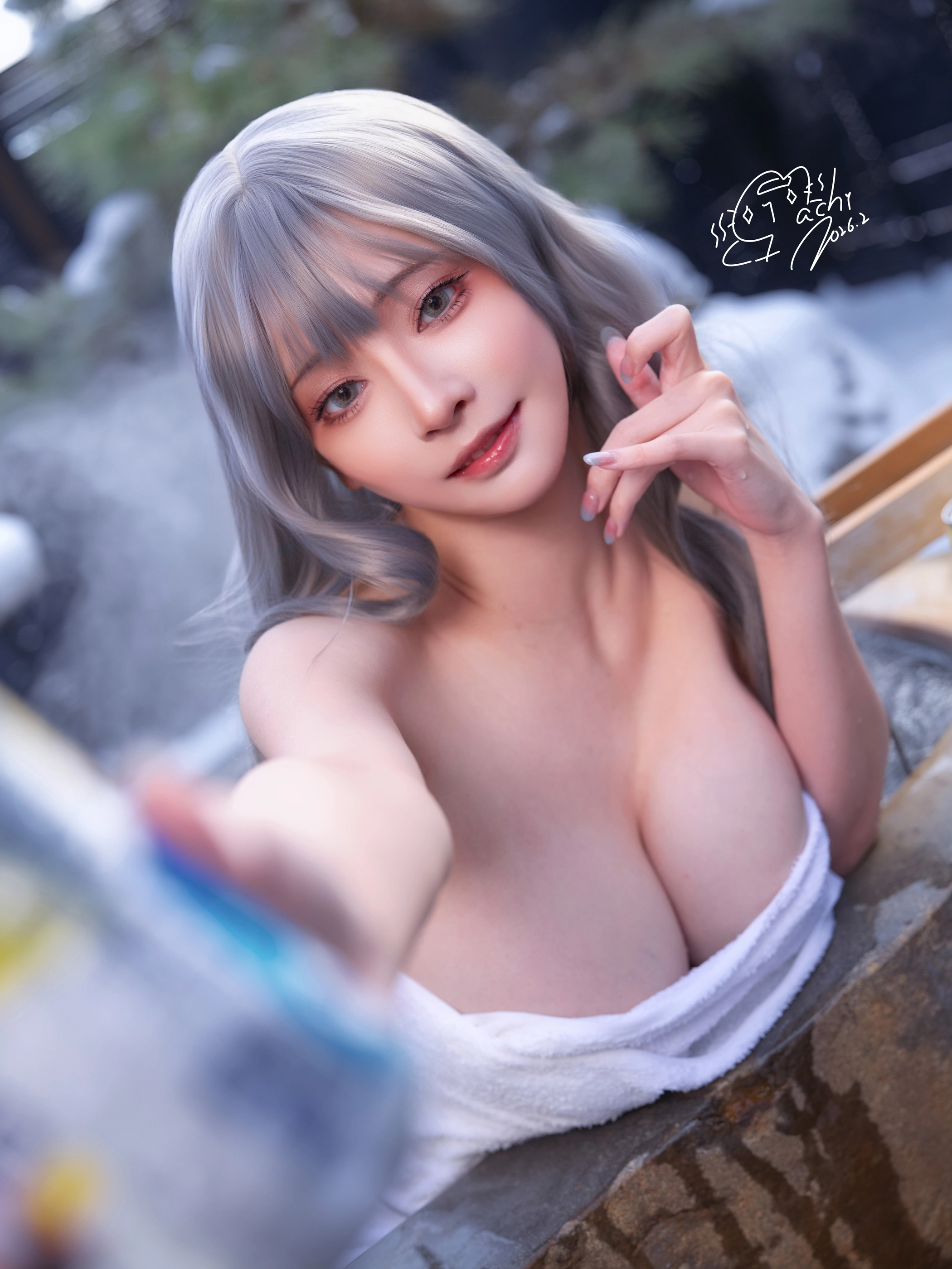 HentaiVN.net - Ảnh 36 - Machi馬吉 – Onsen “103 photos” - Chap 1
