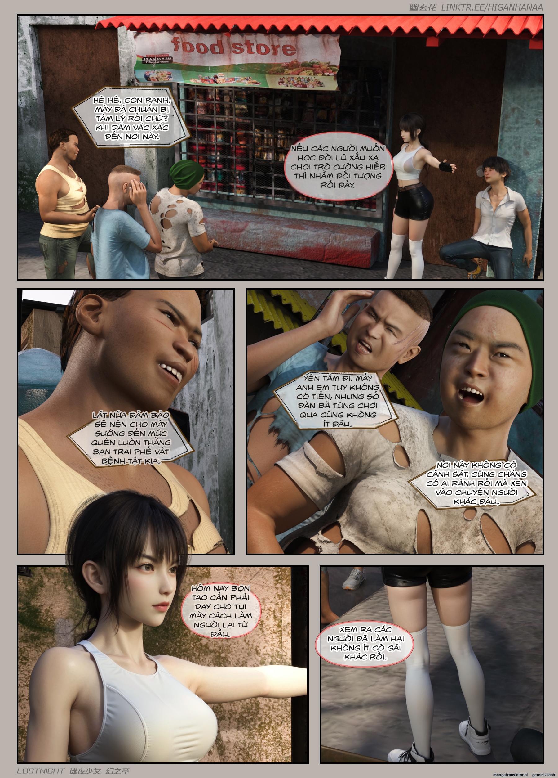 HentaiVN.net - Ảnh 35 - Thiếu Nữ Lạc Trong Đêm - Chương Ảo Ảnh - Chương 1