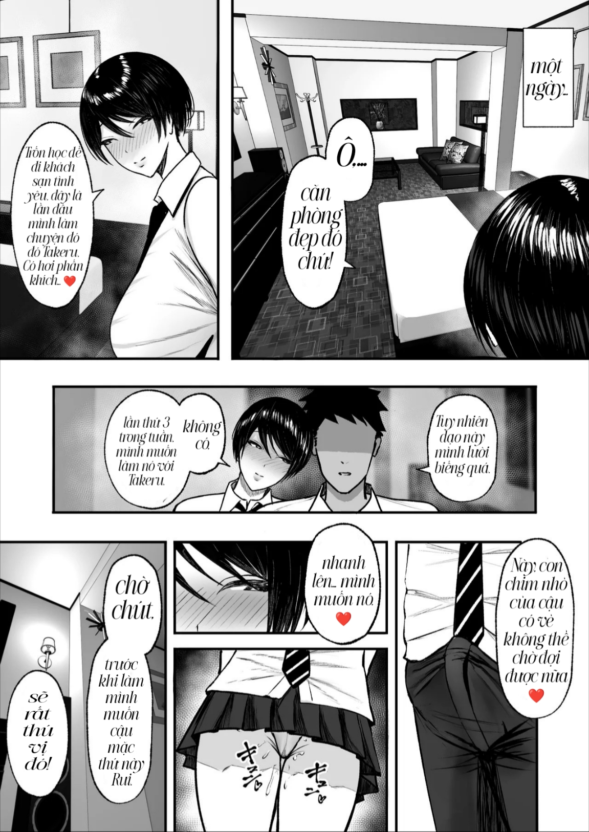 HentaiVN.net - Ảnh 36 - Cô nữ sinh công chúa của học viện và những bí mật phía sau~ - Chap 1