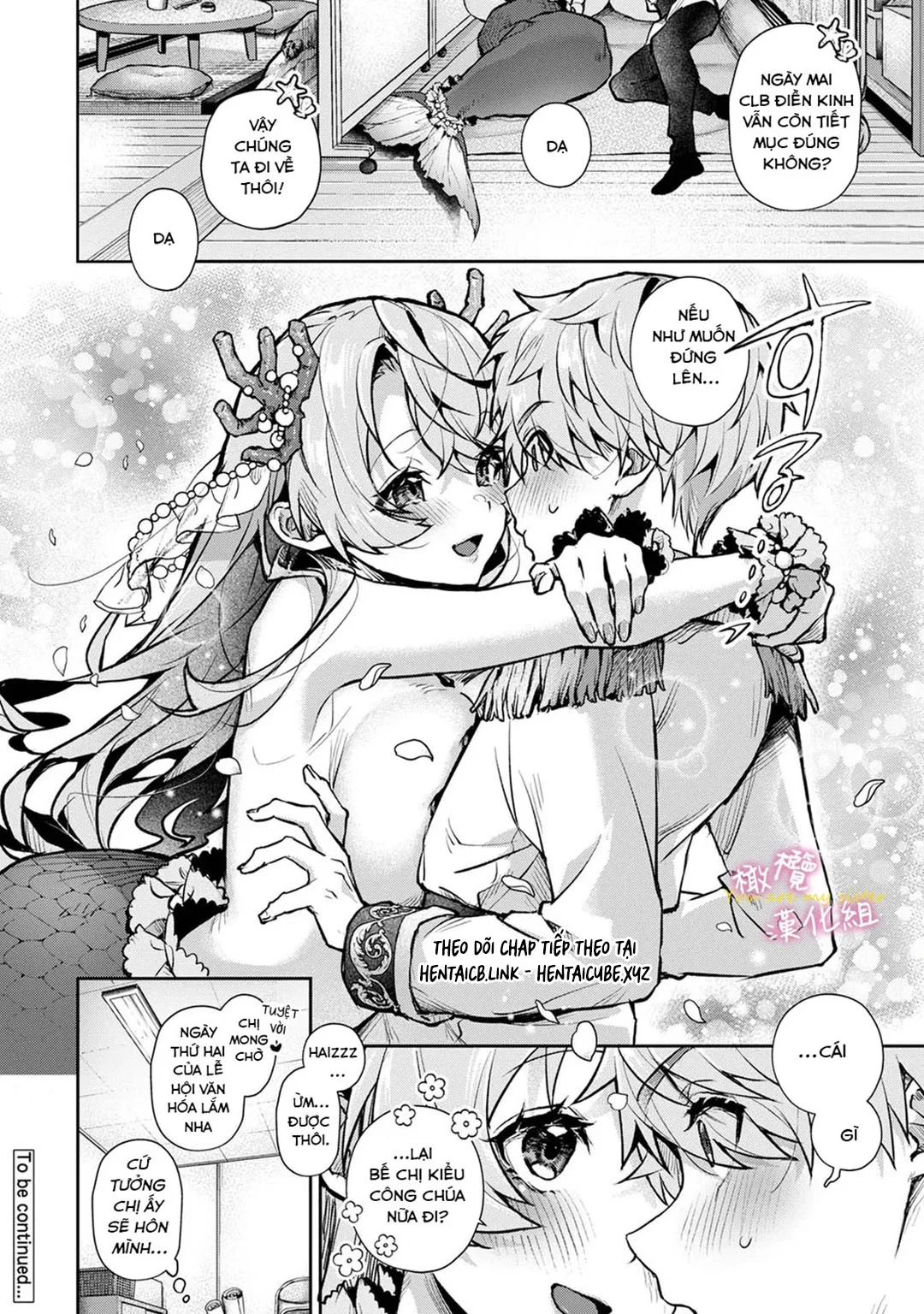 HentaiVN.net - Ảnh 18 - Chúng Tôi Là Tù Nhân Của Chị Gái - Ch. 5B