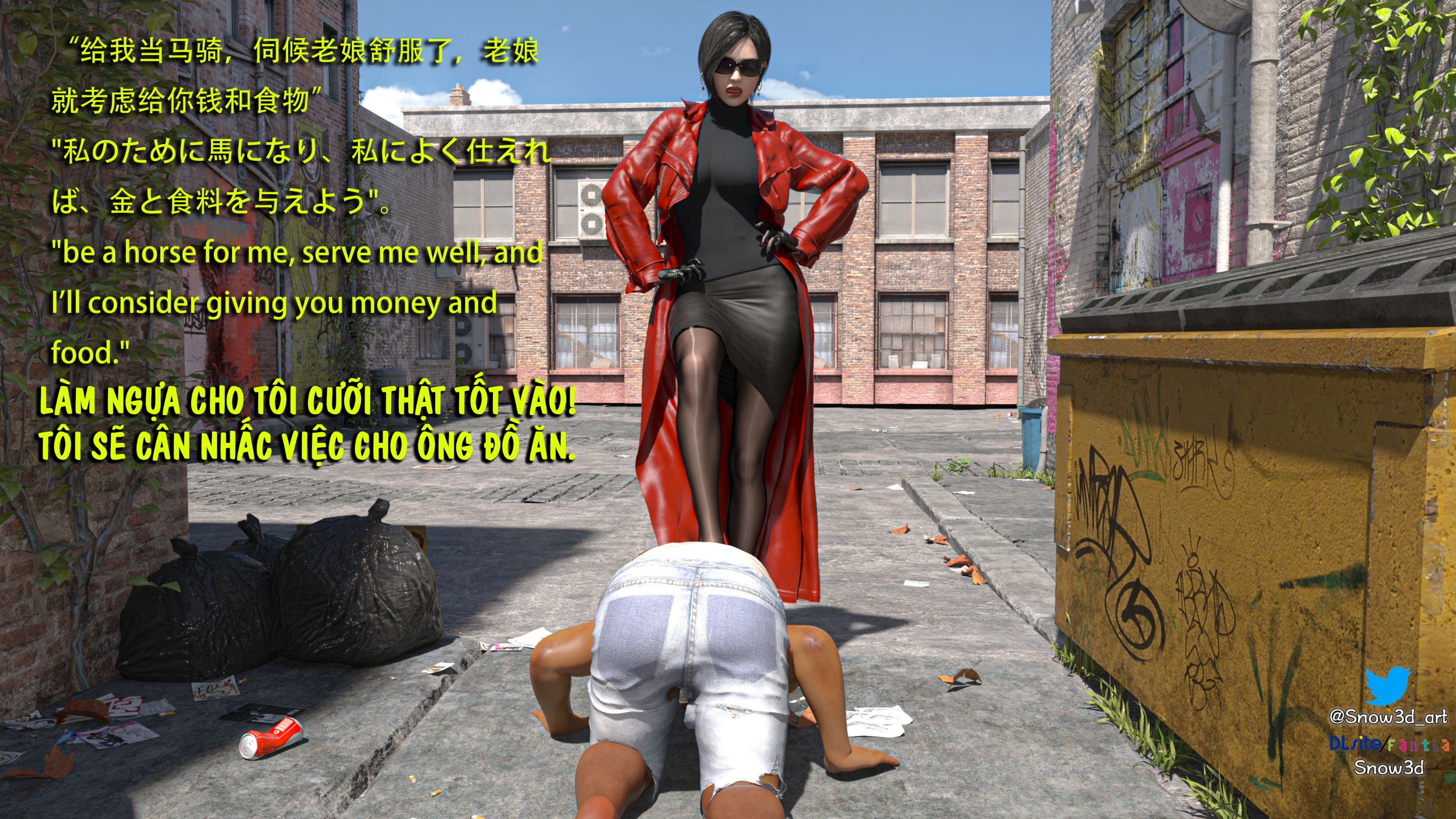 HentaiVN.net - Ảnh 36 - Ada Wong Và Kẻ Ăn Mày - Chap 1