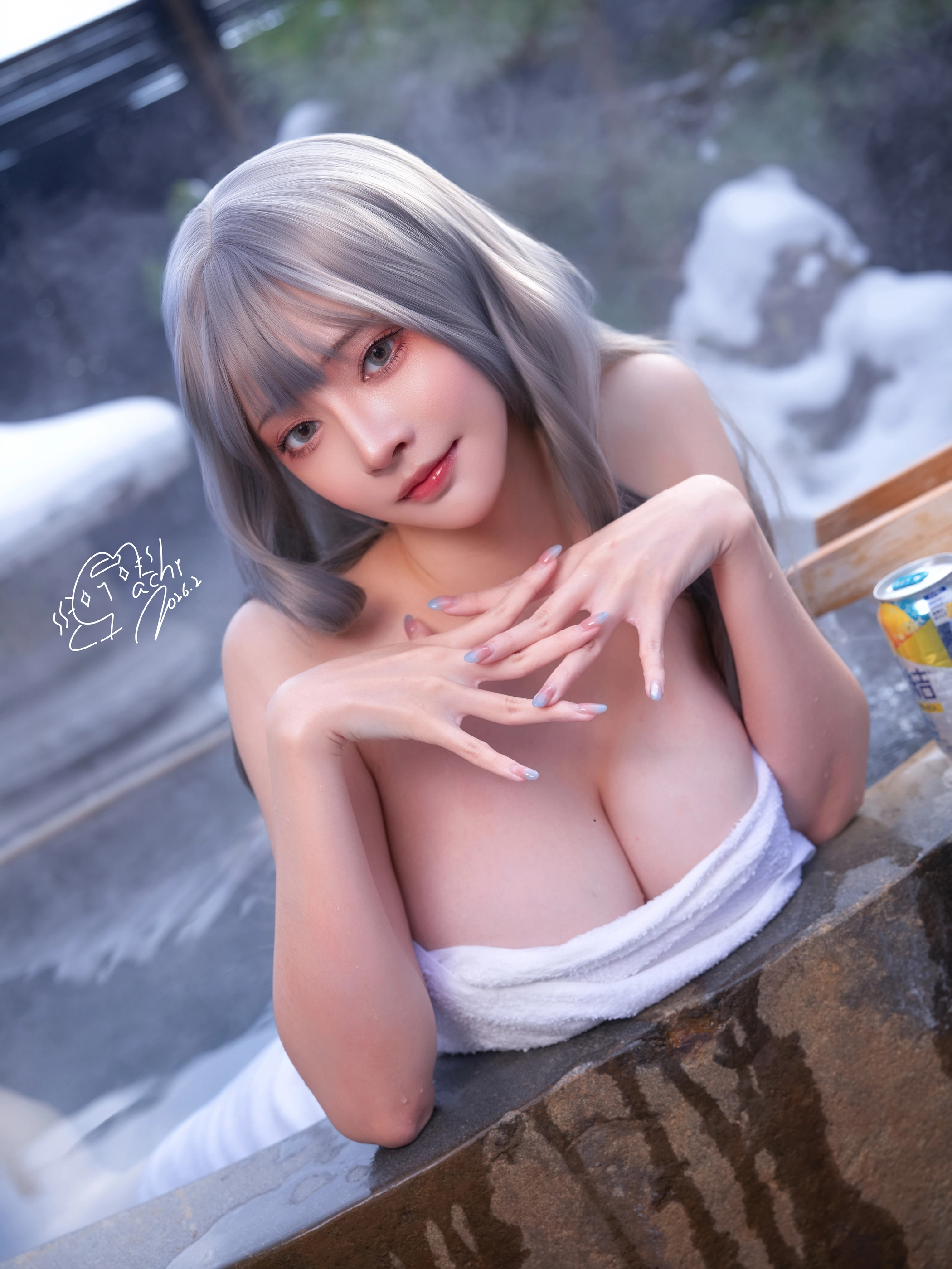 HentaiVN.net - Ảnh 37 - Machi馬吉 – Onsen “103 photos” - Chap 1
