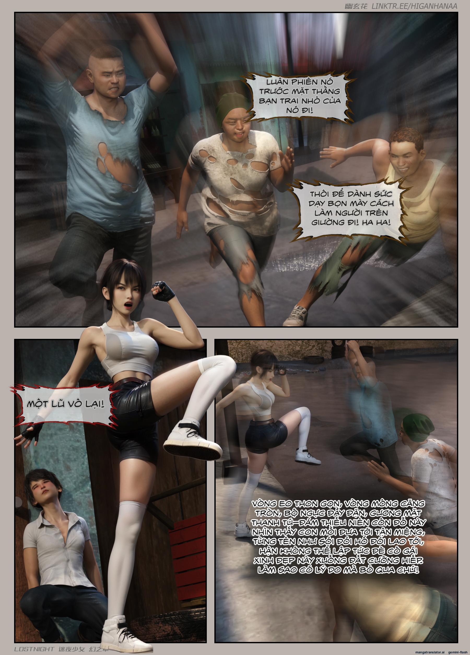HentaiVN.net - Ảnh 36 - Thiếu Nữ Lạc Trong Đêm - Chương Ảo Ảnh - Chương 1
