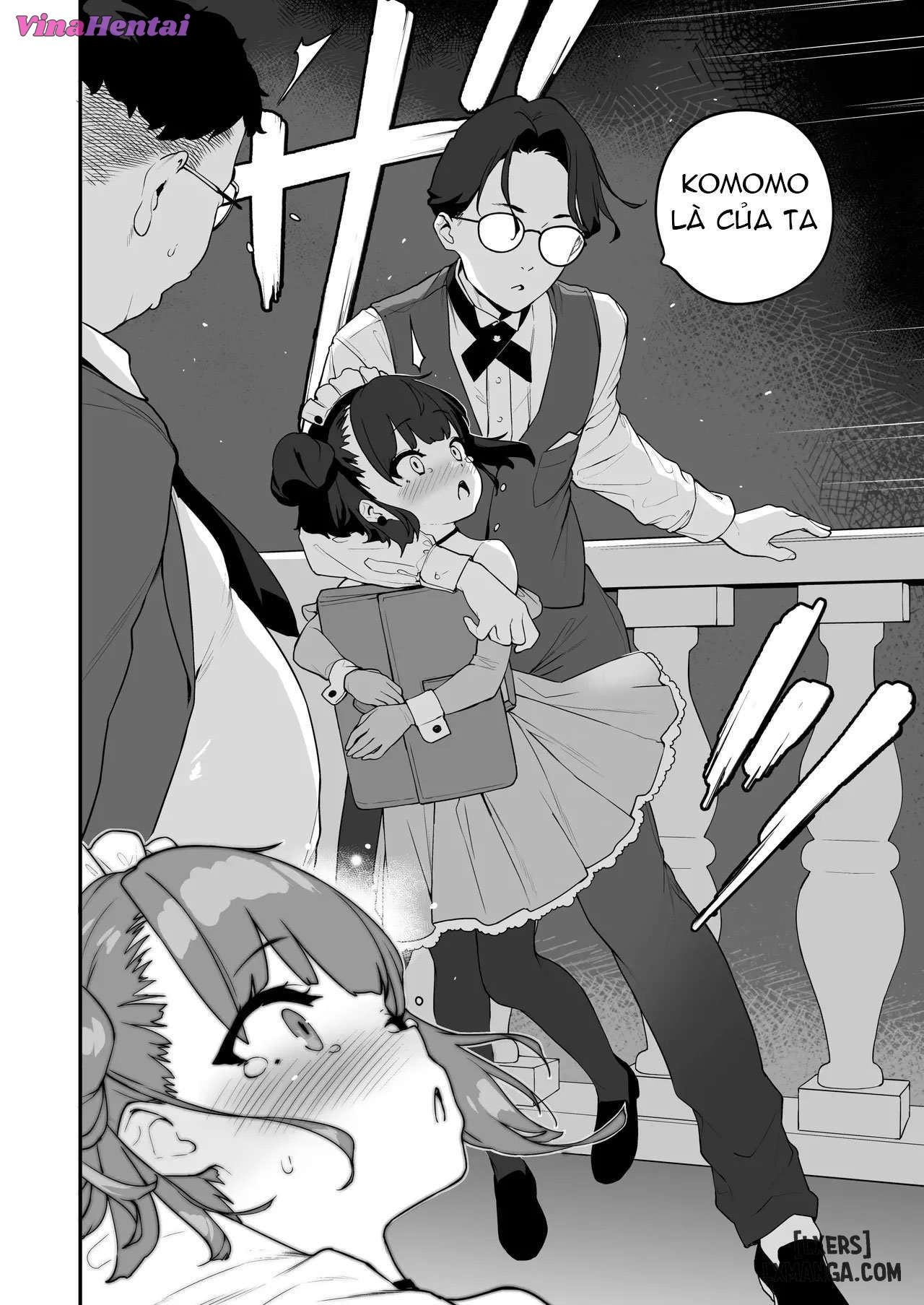 HentaiVN.net - Ảnh 34 - Komomo Là Hầu Gái Loli Kiêm Bồn Chứa Tinh Cho Riêng Chủ Nhân - Chap 1