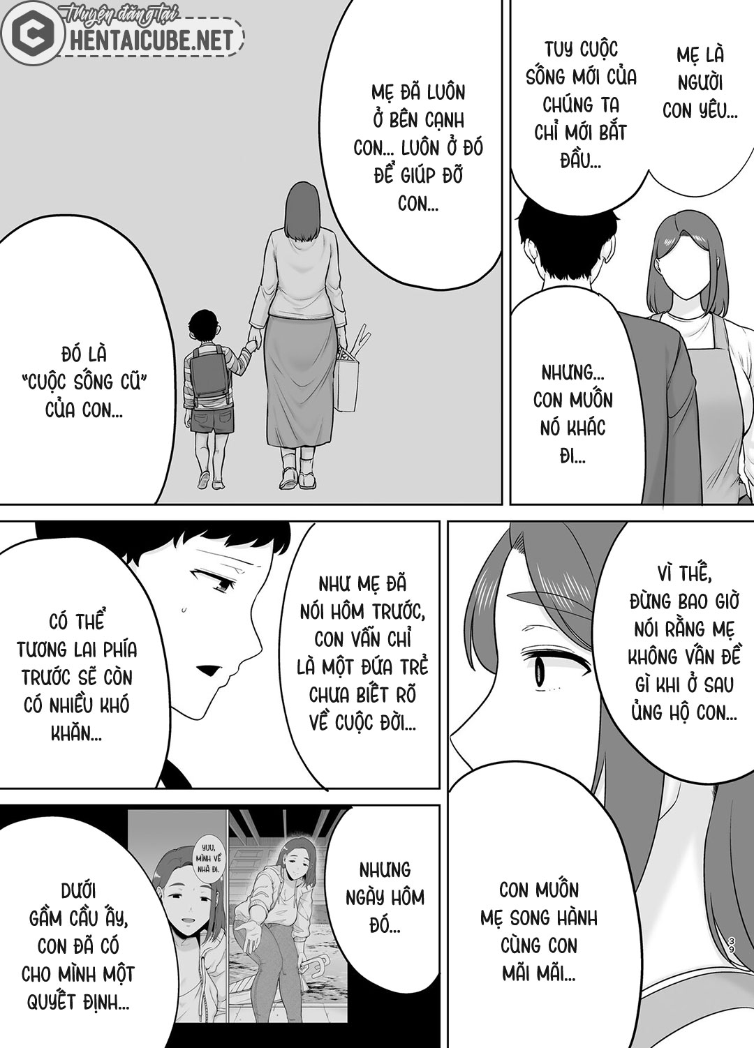 HentaiVN.net - Ảnh 3 - Mẹ chính là người tôi yêu! - Chap 9b