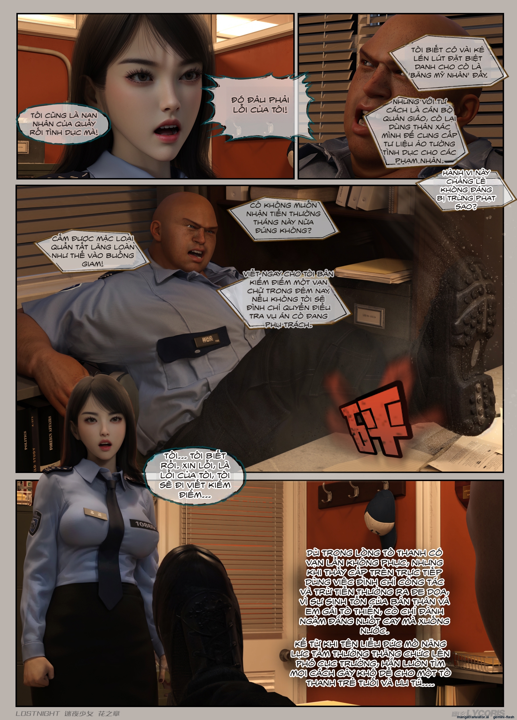 HentaiVN.net - Ảnh 37 - Thiếu Nữ Lạc Trong Đêm - Chương Của Hoa - Chương 1