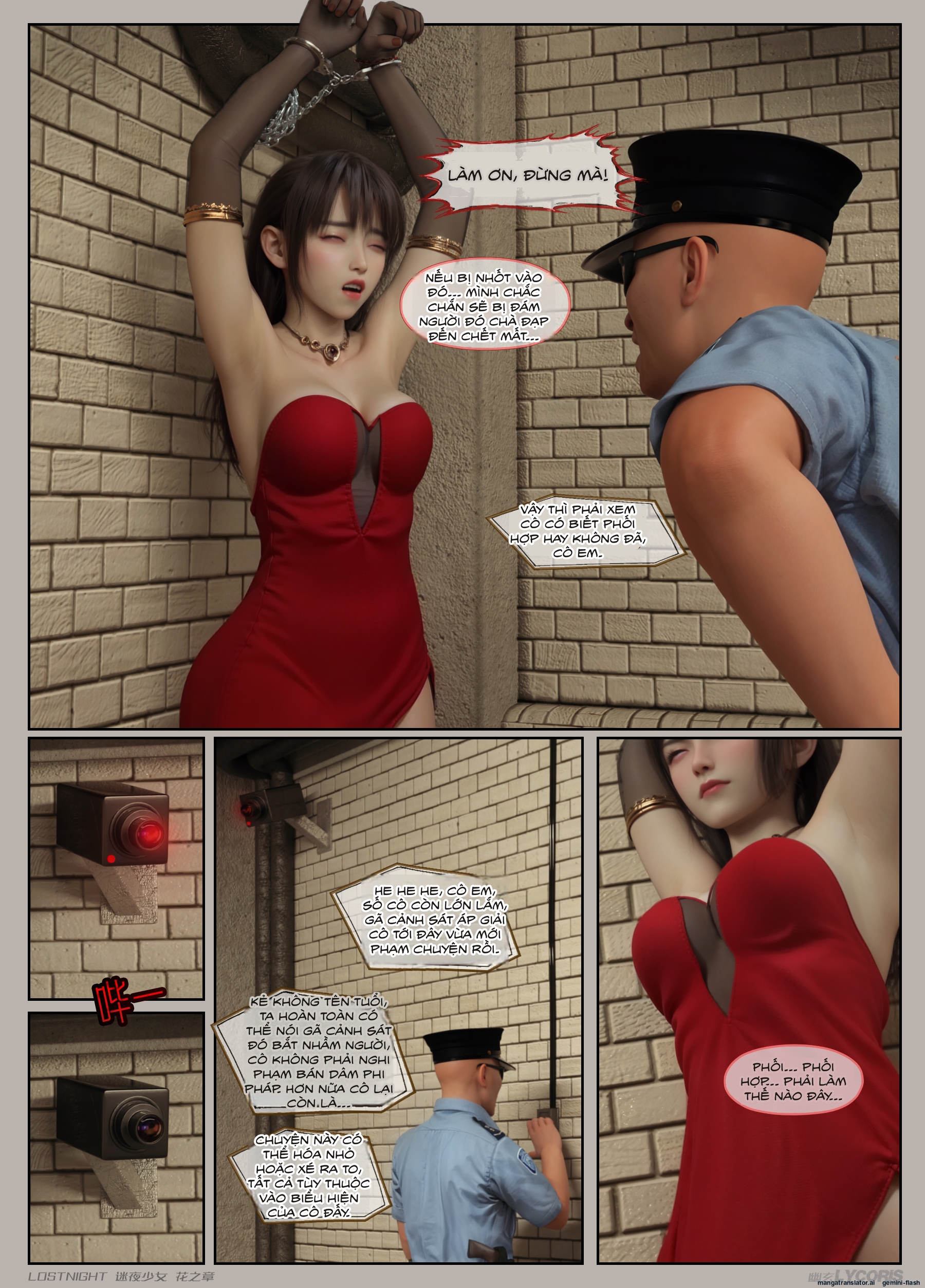 HentaiVN.net - Ảnh 38 - Thiếu Nữ Lạc Trong Đêm - Chương Của Hoa - Chương 4