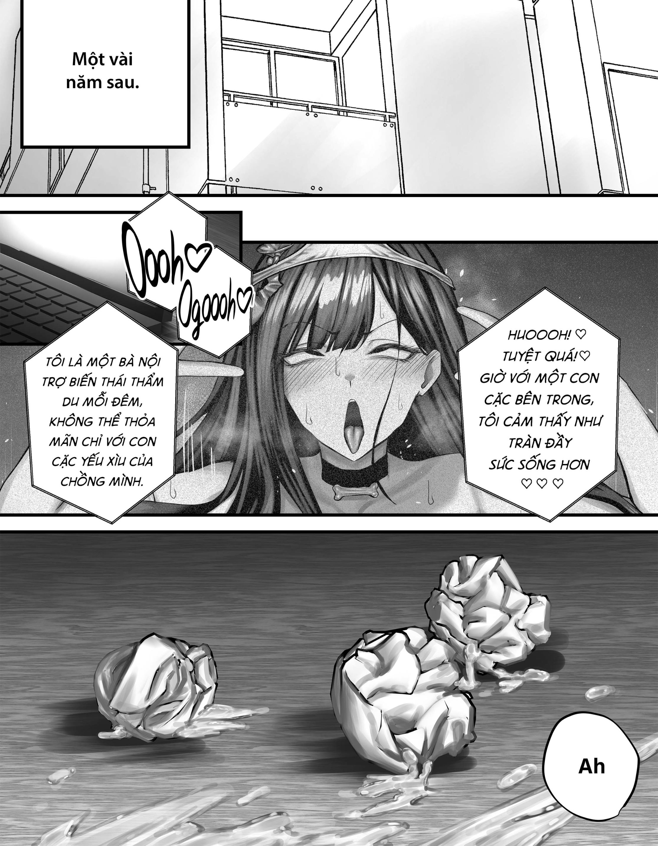 HentaiVN.net - Ảnh 37 - [ART NỔ LỒN] Cô Vợ Thiếu Thốn Tình Dục Của Tôi - Chương 2 [End]