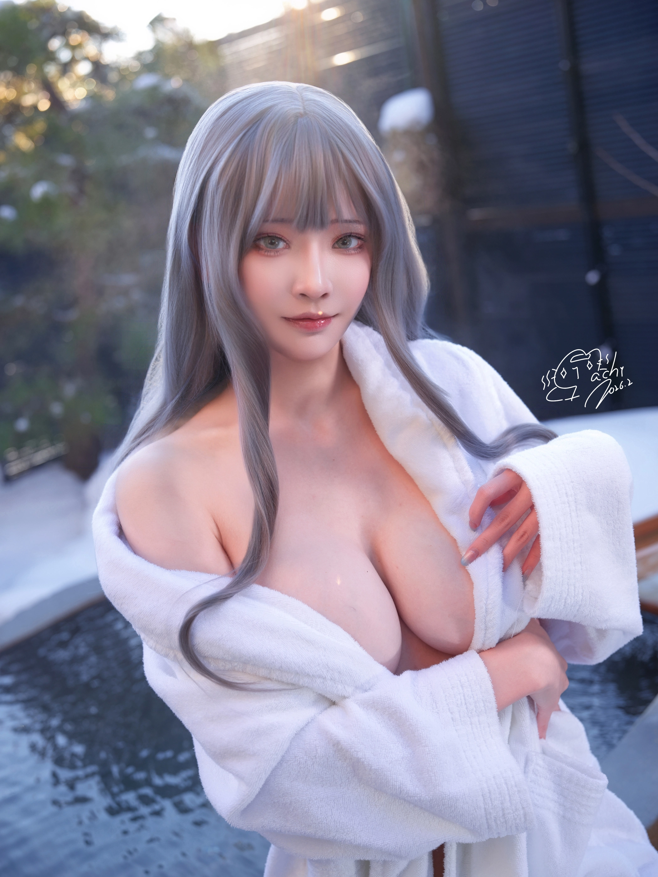 HentaiVN.net - Ảnh 39 - Machi馬吉 – Onsen “103 photos” - Chap 1
