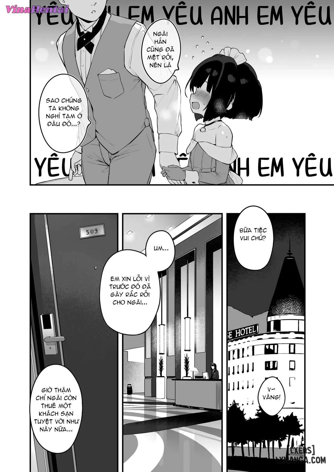 HentaiVN.net - Ảnh 36 - Komomo Là Hầu Gái Loli Kiêm Bồn Chứa Tinh Cho Riêng Chủ Nhân - Chap 1