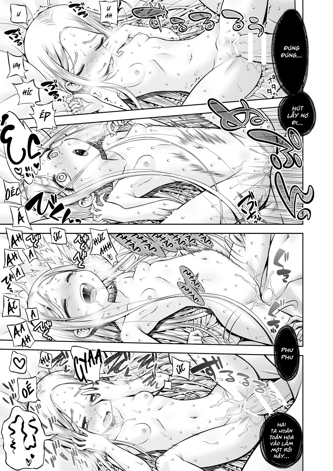 HentaiVN.net - Ảnh 39 - Đoạ Lạc Thánh Nữ Và Dâm Yêu - Chap 2: 82 Trang Bùng Lổ