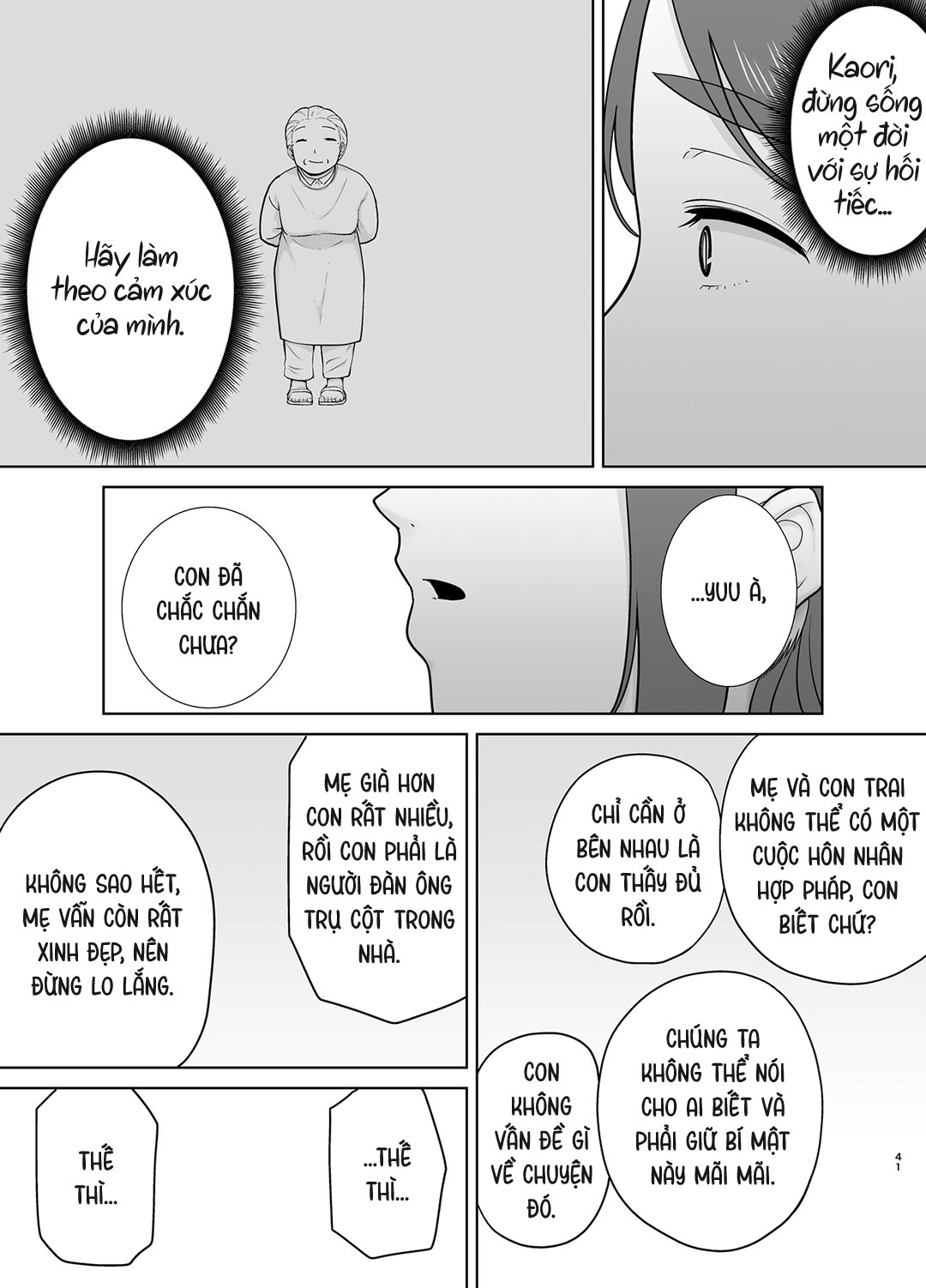 HentaiVN.net - Ảnh 5 - Mẹ chính là người tôi yêu! - Chap 9b