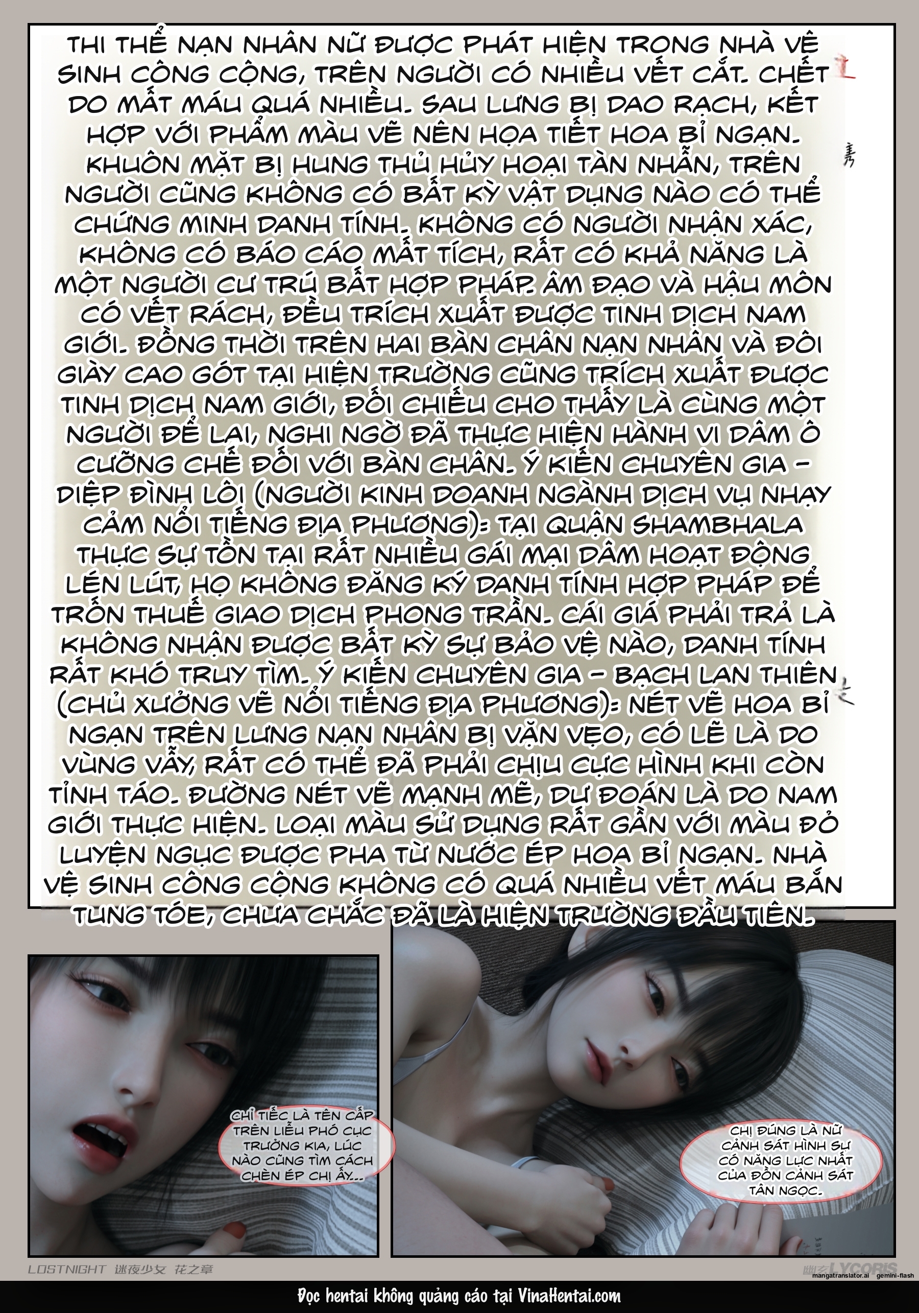 HentaiVN.net - Ảnh 39 - Thiếu Nữ Lạc Trong Đêm - Chương Của Hoa - Chương 1