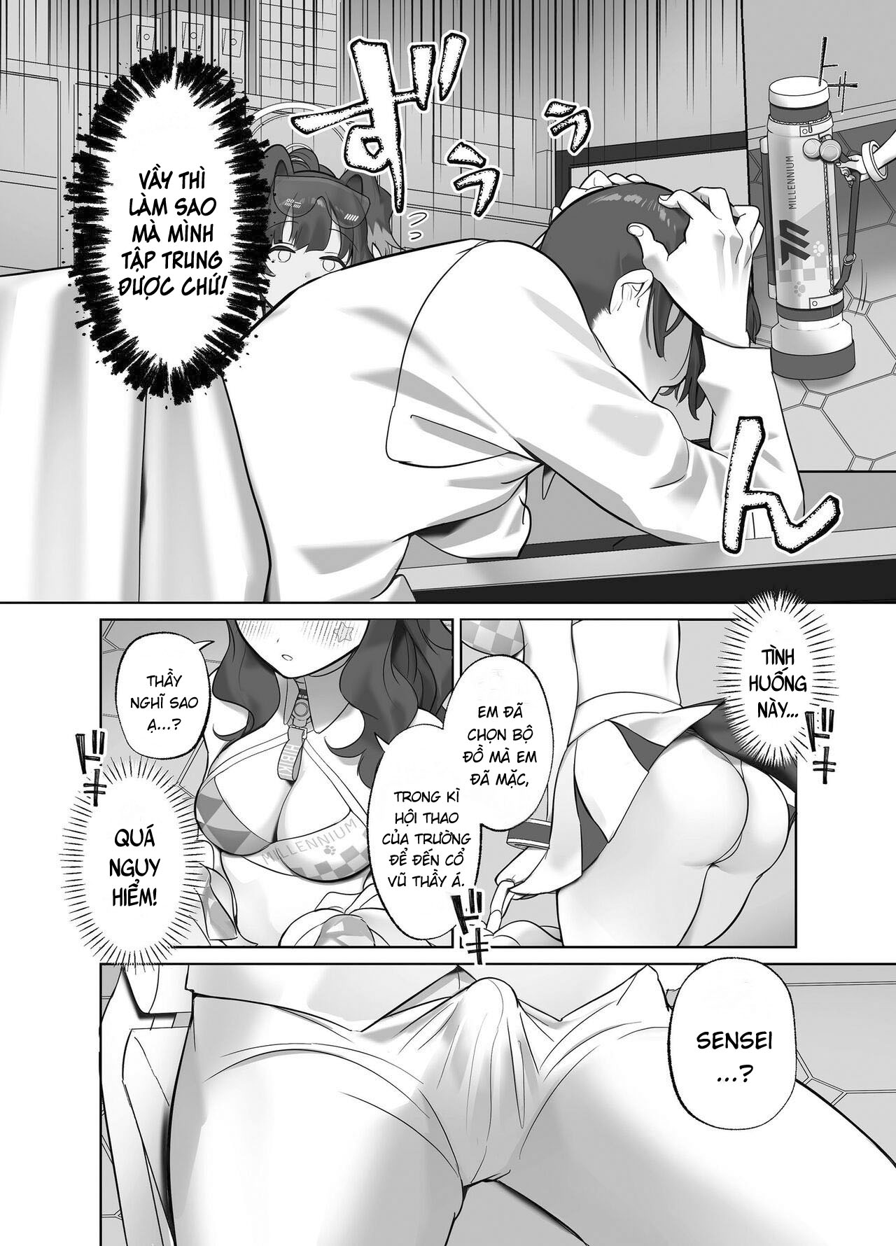 HentaiVN.net - Ảnh 3 - Cố lên! Cố lên Sensei! Thầy làm được mà! Sensei. - Hị mi xi pppfff