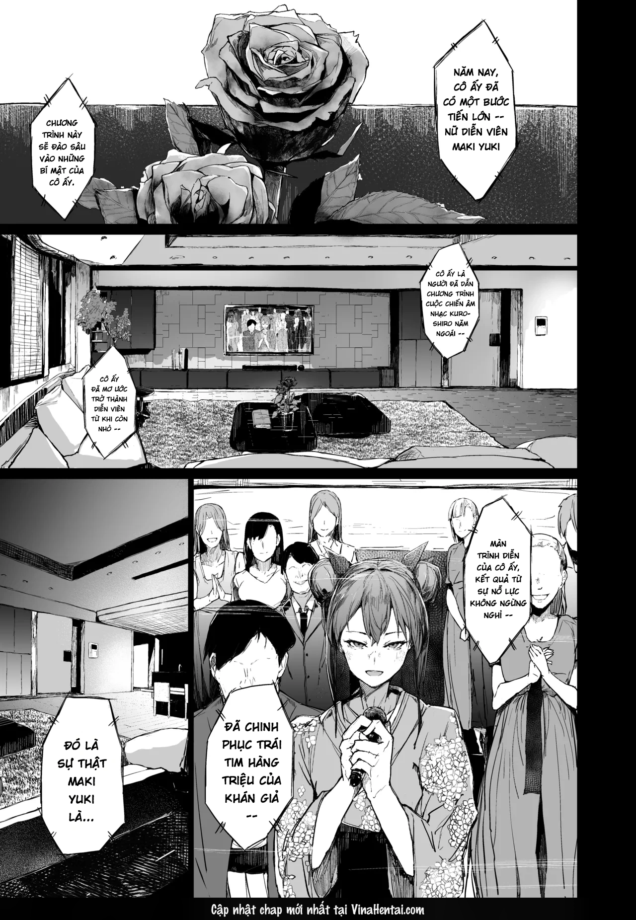 HentaiVN.net - Ảnh 4 - Kairaku Ochi shita Joyuu no Matsuro Zenpen - Chap 2