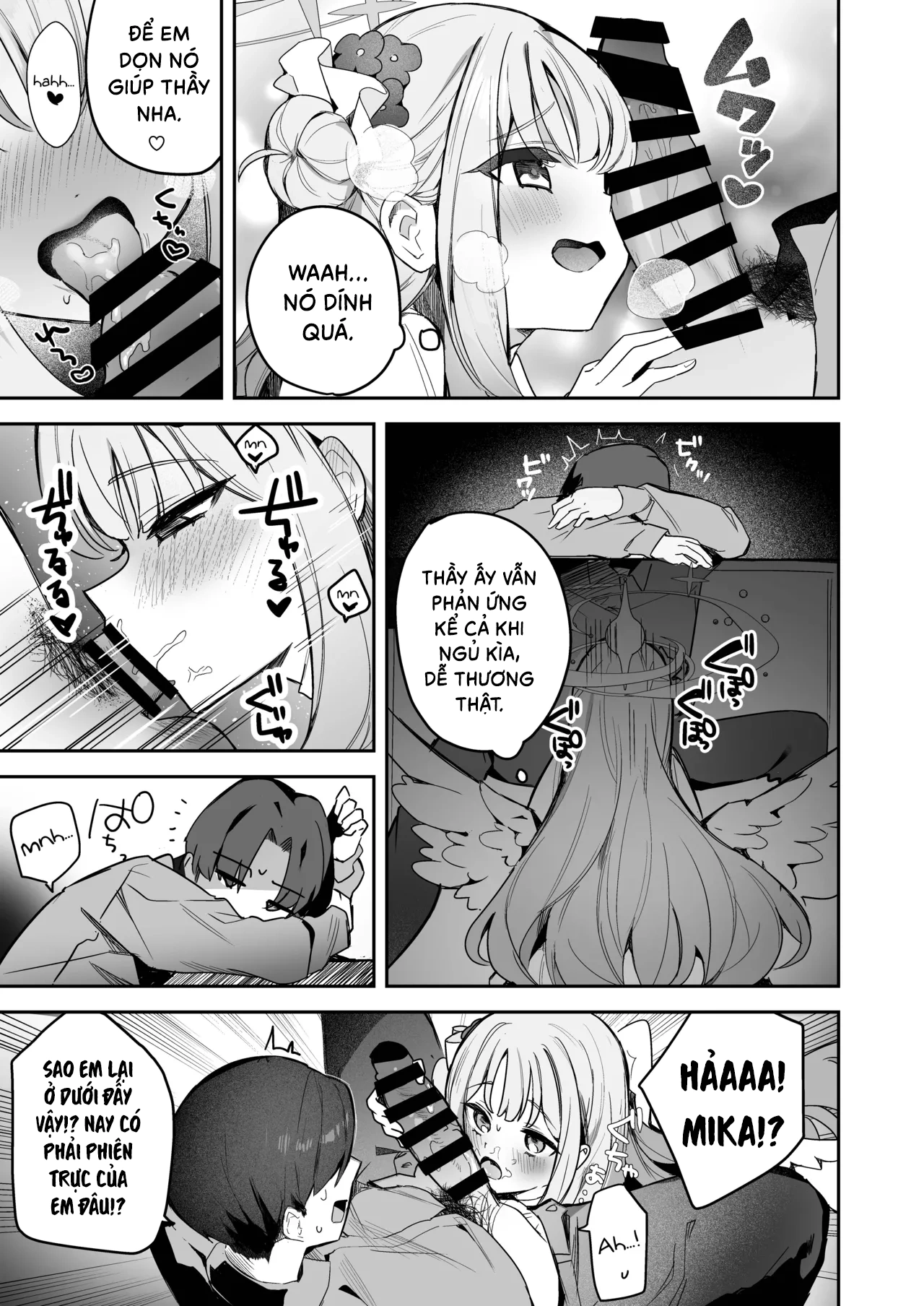 HentaiVN.net - Ảnh 4 - Giờ của gái hư. - monke