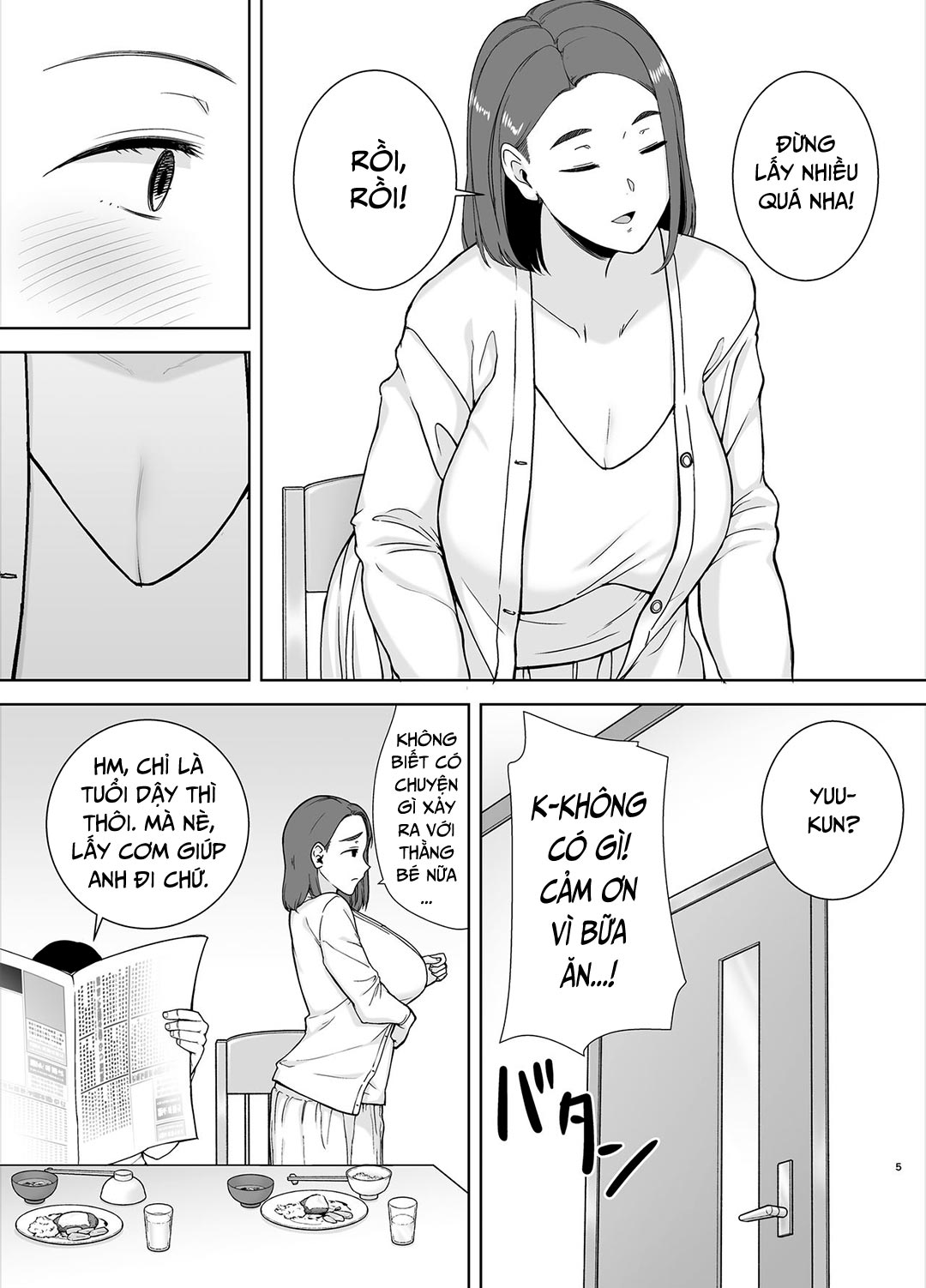 HentaiVN.net - Ảnh 4 - Mẹ chính là người tôi yêu! - Chap 1
