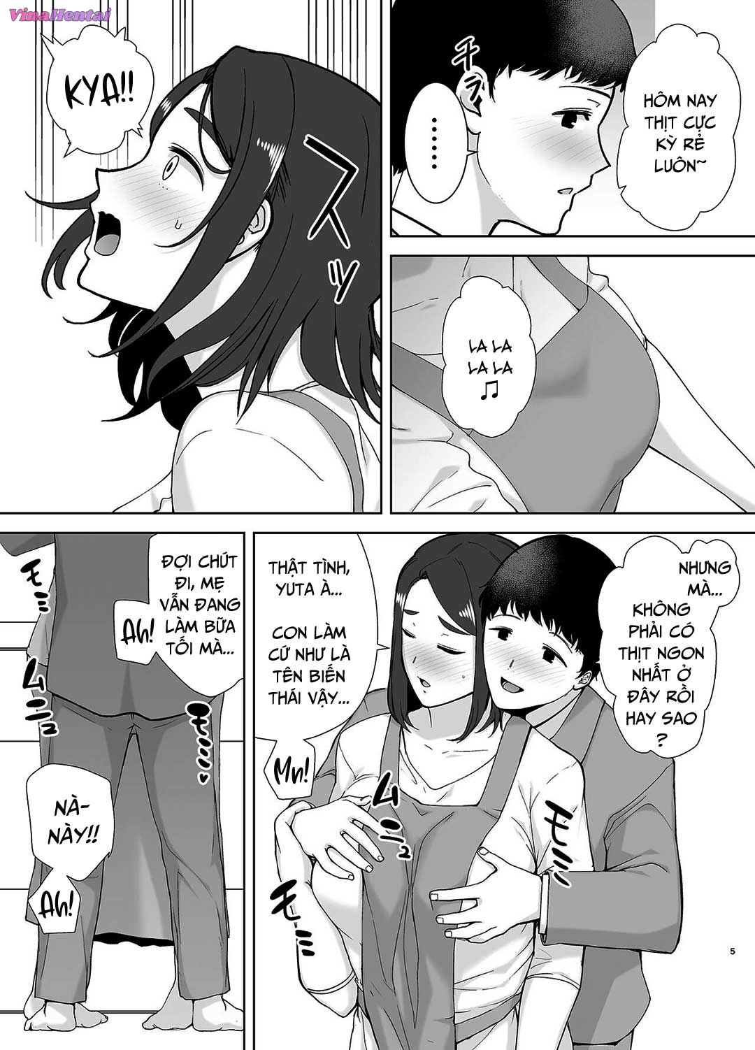 HentaiVN.net - Ảnh 4 - Mẹ chính là người tôi yêu! - Chap 2