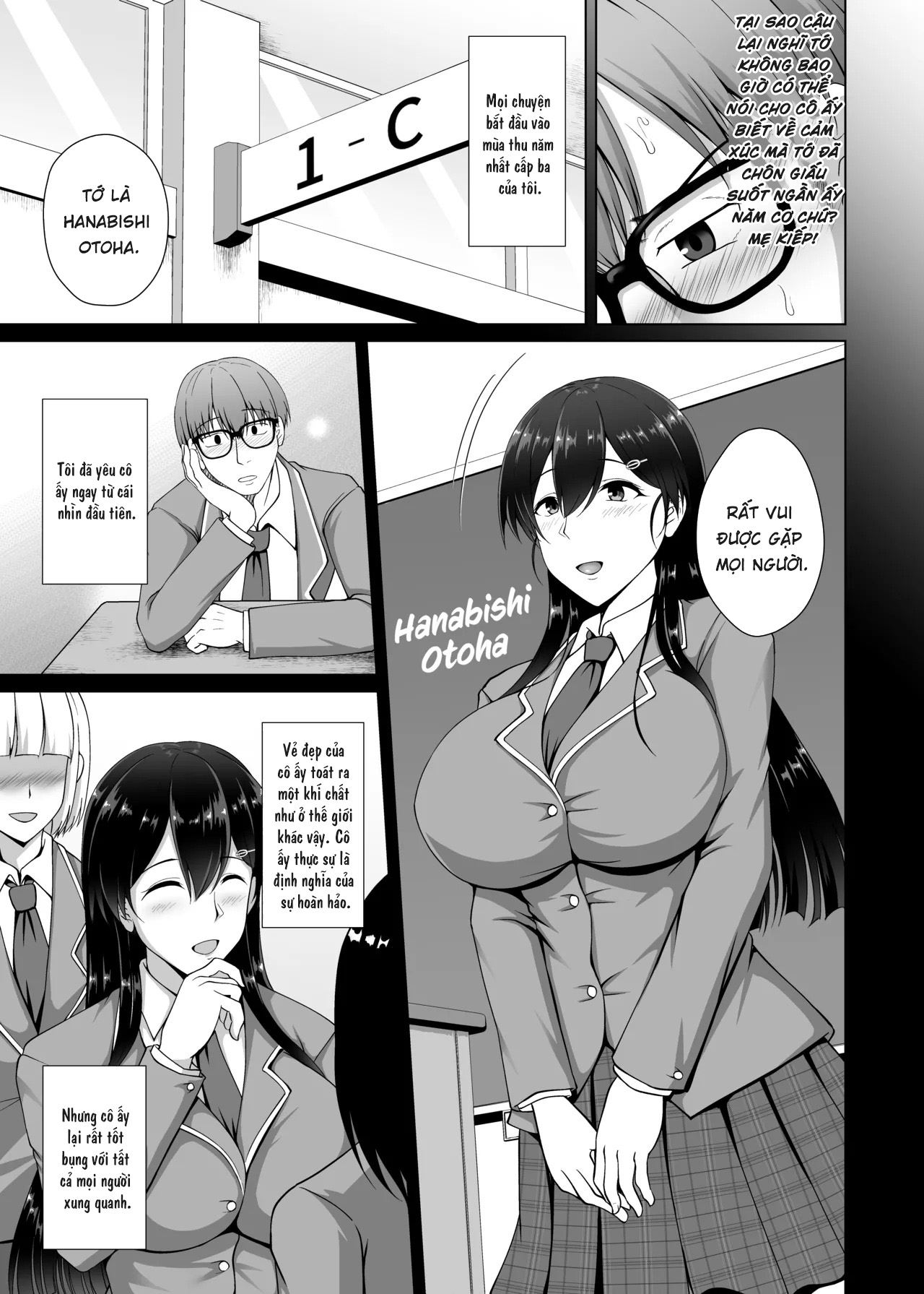 HentaiVN.net - Ảnh 4 -  Kanojo ga Kami o Someta Wake ~Kataomoi no Seiso Kurokami Ojou-sama ga Boku no Shiranai Tokoro de Otoko no Aji o Oboeru Hanashi~ - Oneshot