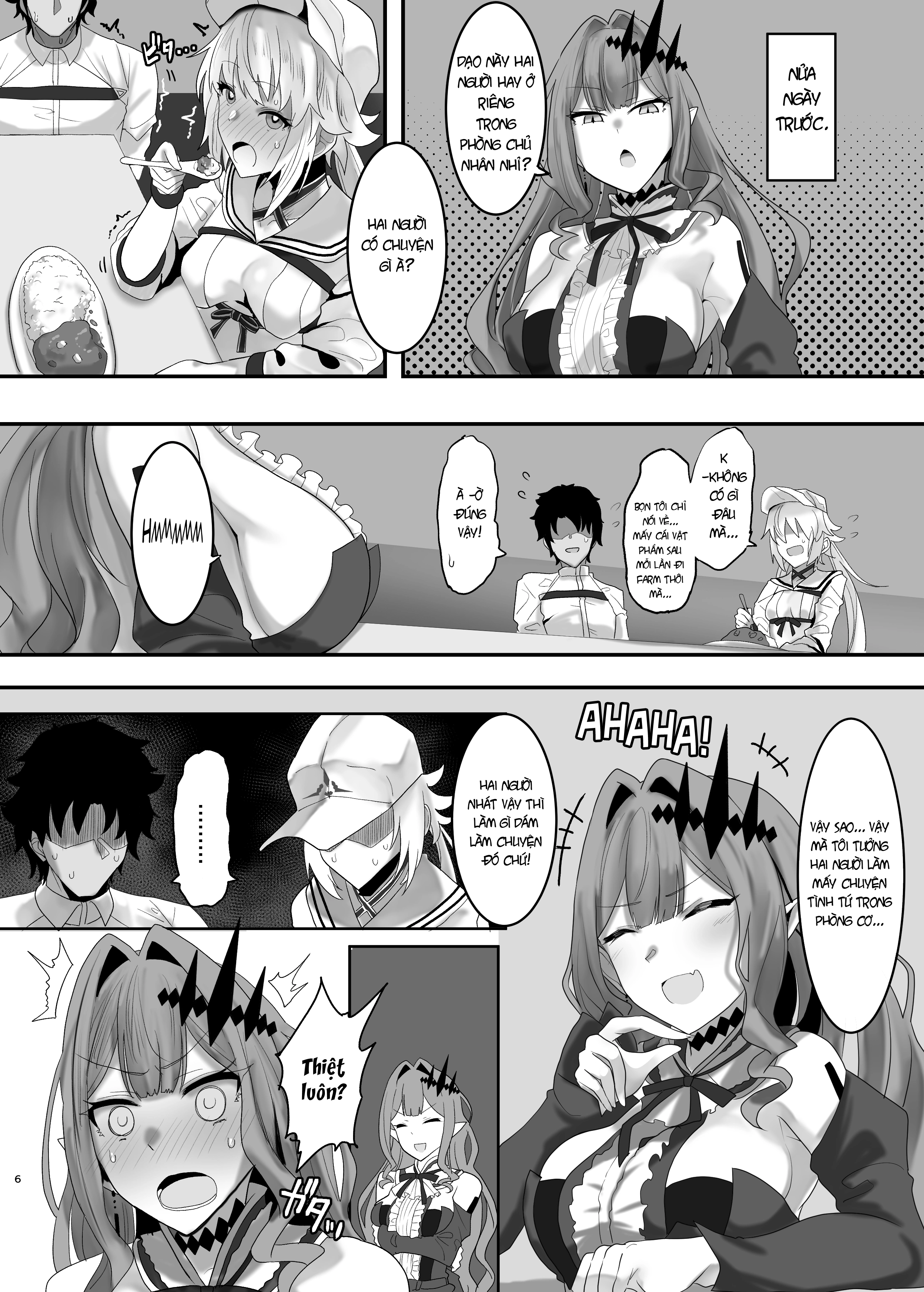 HentaiVN.net - Ảnh 5 - Có muốn làm tình tay ba không? - oneshot
