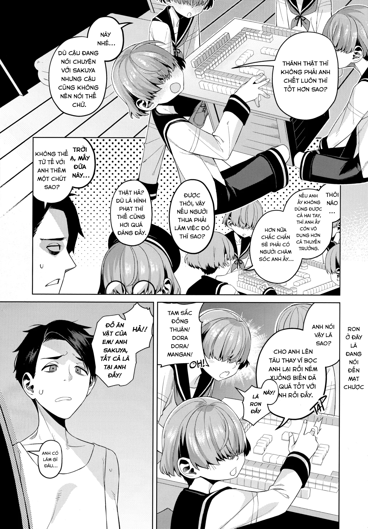 HentaiVN.net - Ảnh 5 - Sự Quyến Rũ Của Một Thủy Thủ - Oneshot