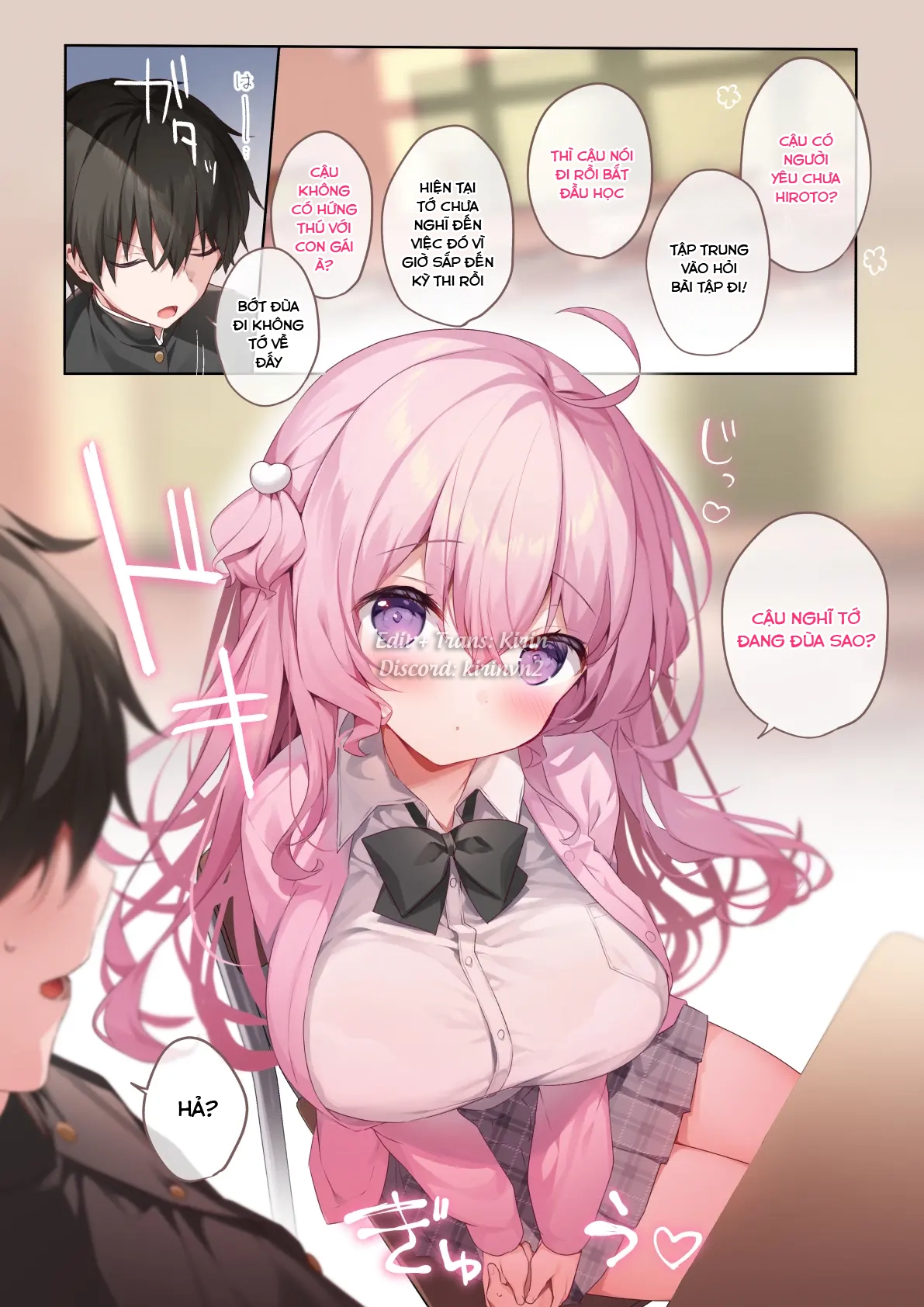 HentaiVN.net - Ảnh 5 - Cô bạn Arisaka ngồi cạnh - Chap 1
