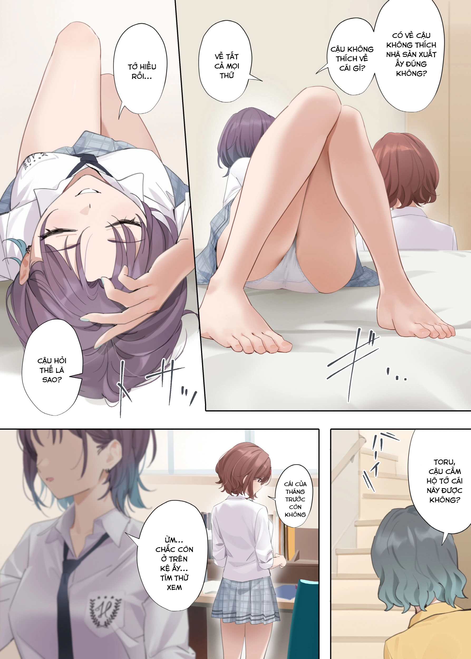 HentaiVN.net - Ảnh 5 - Tuyết muộn - Oneshot không che