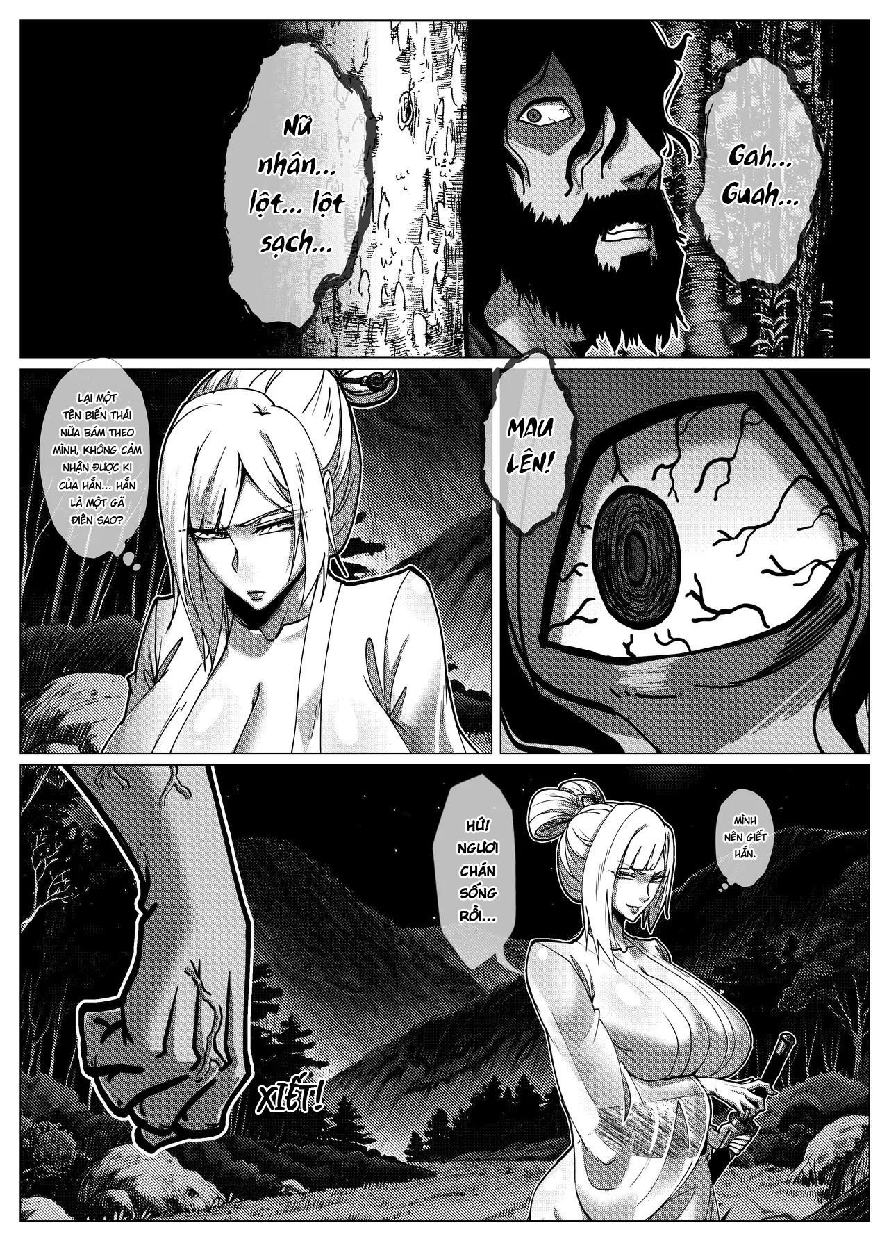 HentaiVN.net - Ảnh 5 - Bách Hoa Bảng chapter 1 - Một bắn
