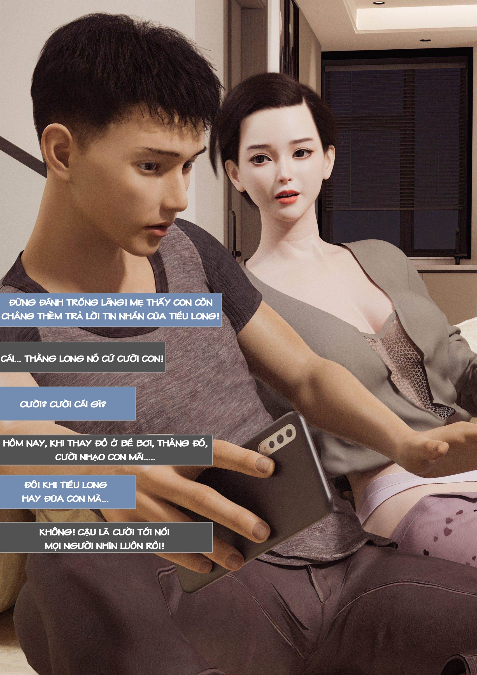 HentaiVN.net - Ảnh 39 - Ham Muốn Kì Lạ Với Mẹ - Chương 1 Sở Thích Kì Lạ Của Con Trai và Buổi Chụp Ảnh Của Hai Mẹ Con